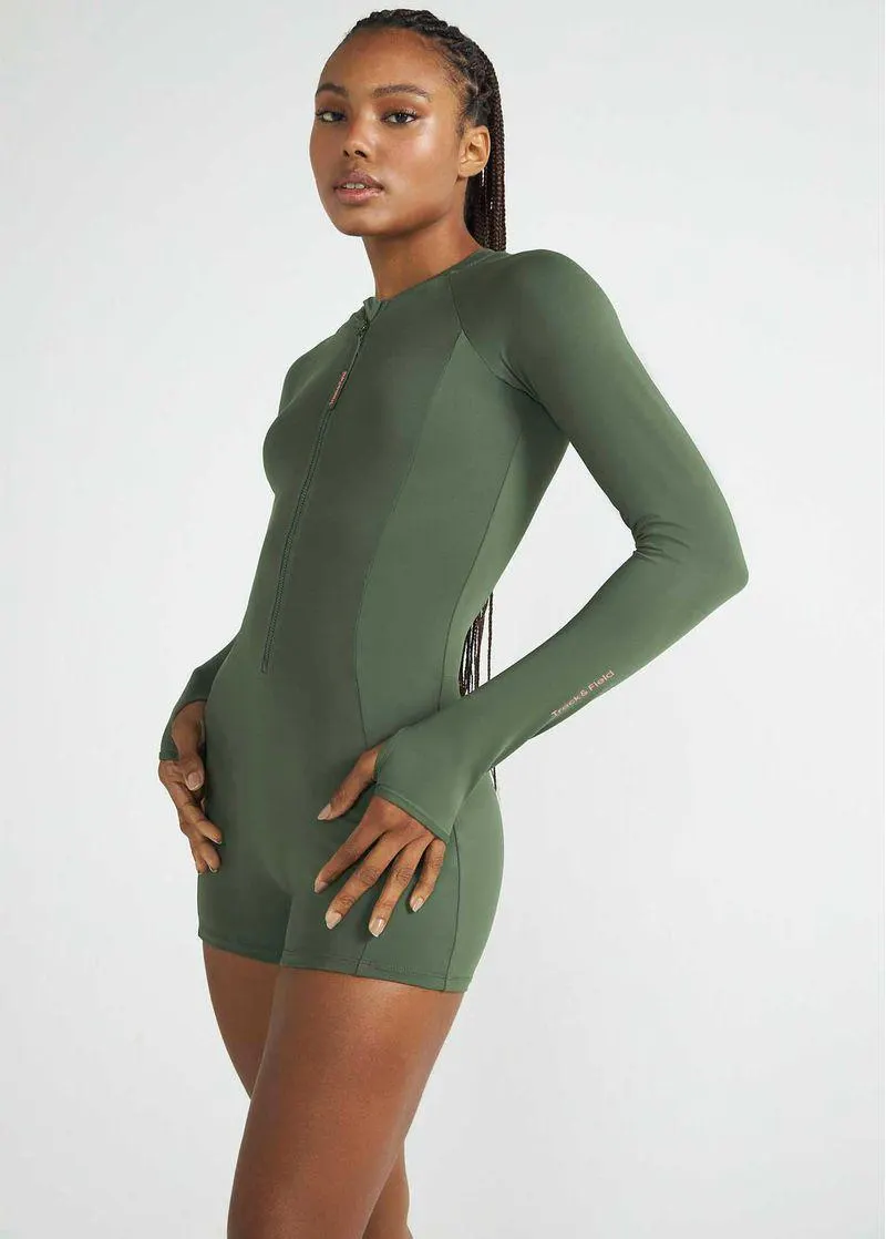 Macaquinho Manga Longa Uv Feminino