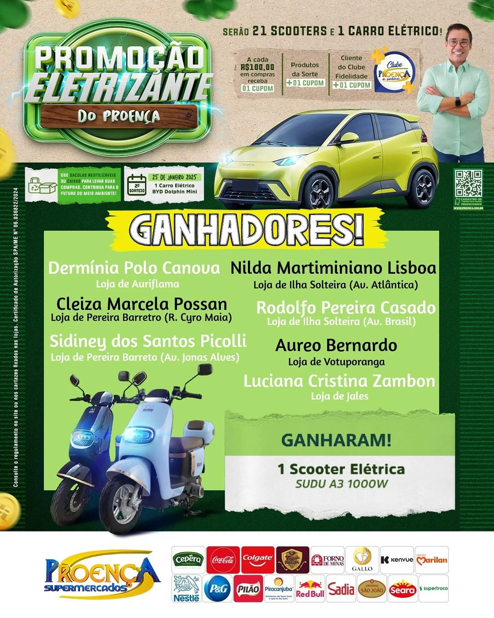 Encarte de Catálogo Proença Supermercados 22 de dezembro até 25 de janeiro 2025 - Pagina 1