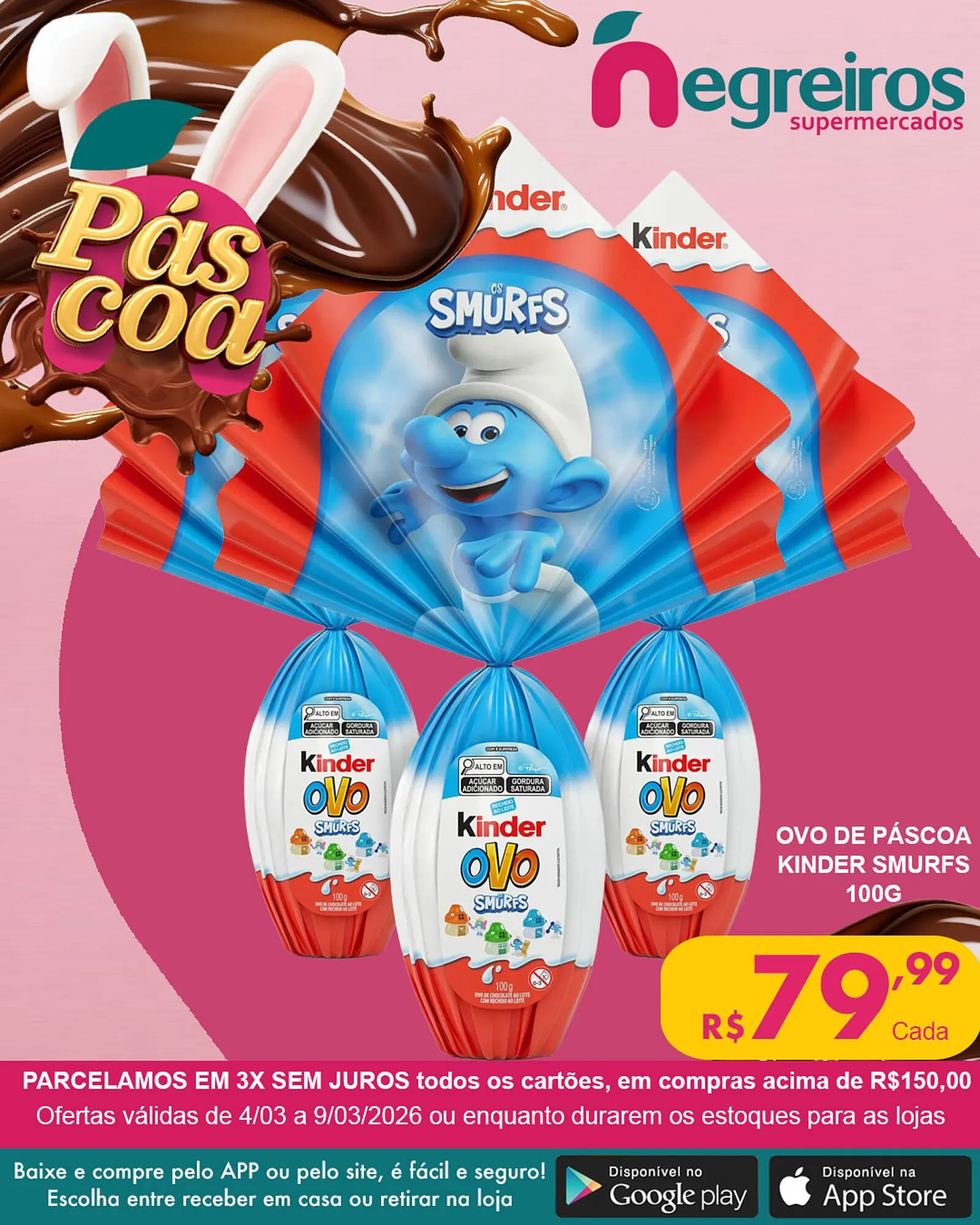 Encarte de Folheto Negreiros 8 de março até 9 de março 2026 - Pagina 1