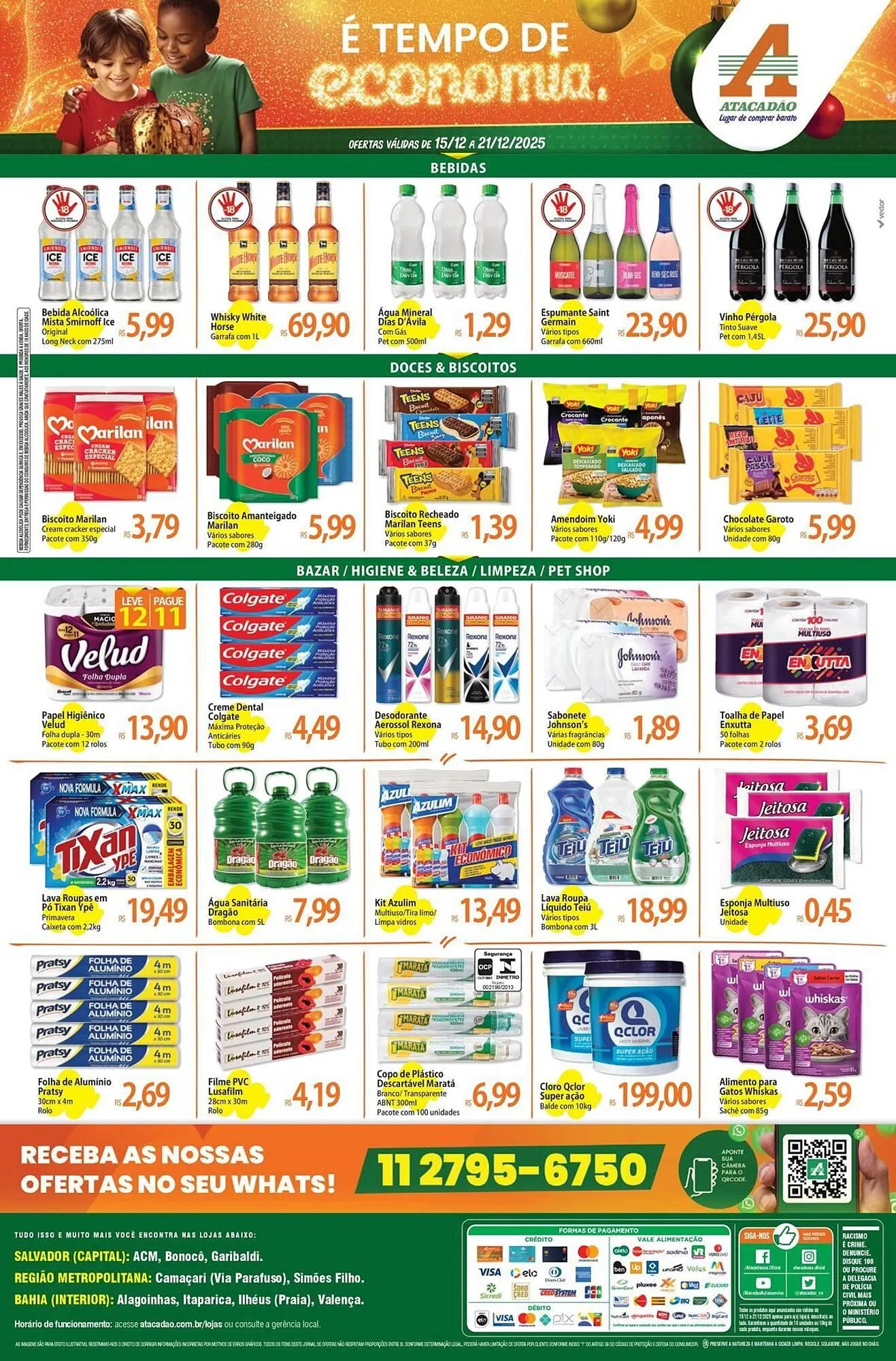 Encarte de Folheto Atacadão 16 de dezembro até 21 de dezembro 2025 - Pagina 2