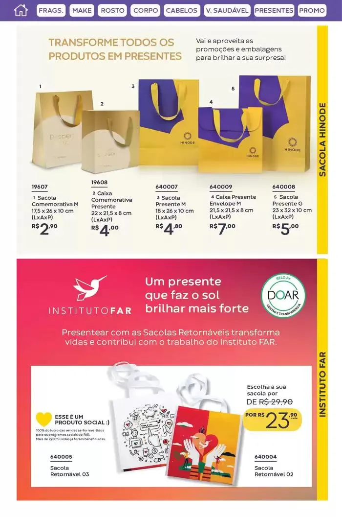 Encarte de Hinode Ciclo 3 3 de março até 31 de março 2025 - Pagina 7