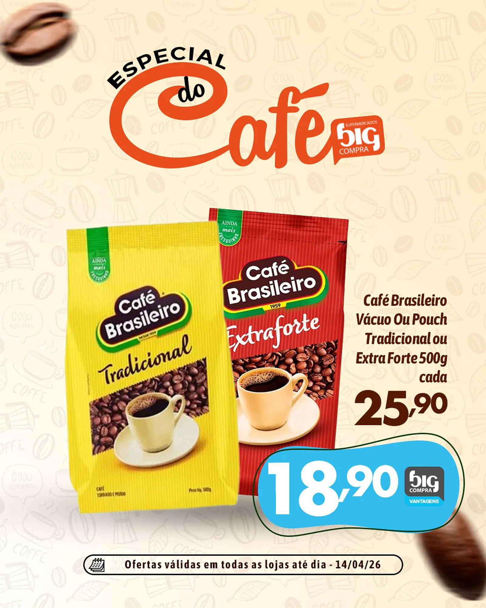 Encarte de Catálogo Supermercados Big Compra 14 de abril até 14 de abril 2026 - Pagina 3