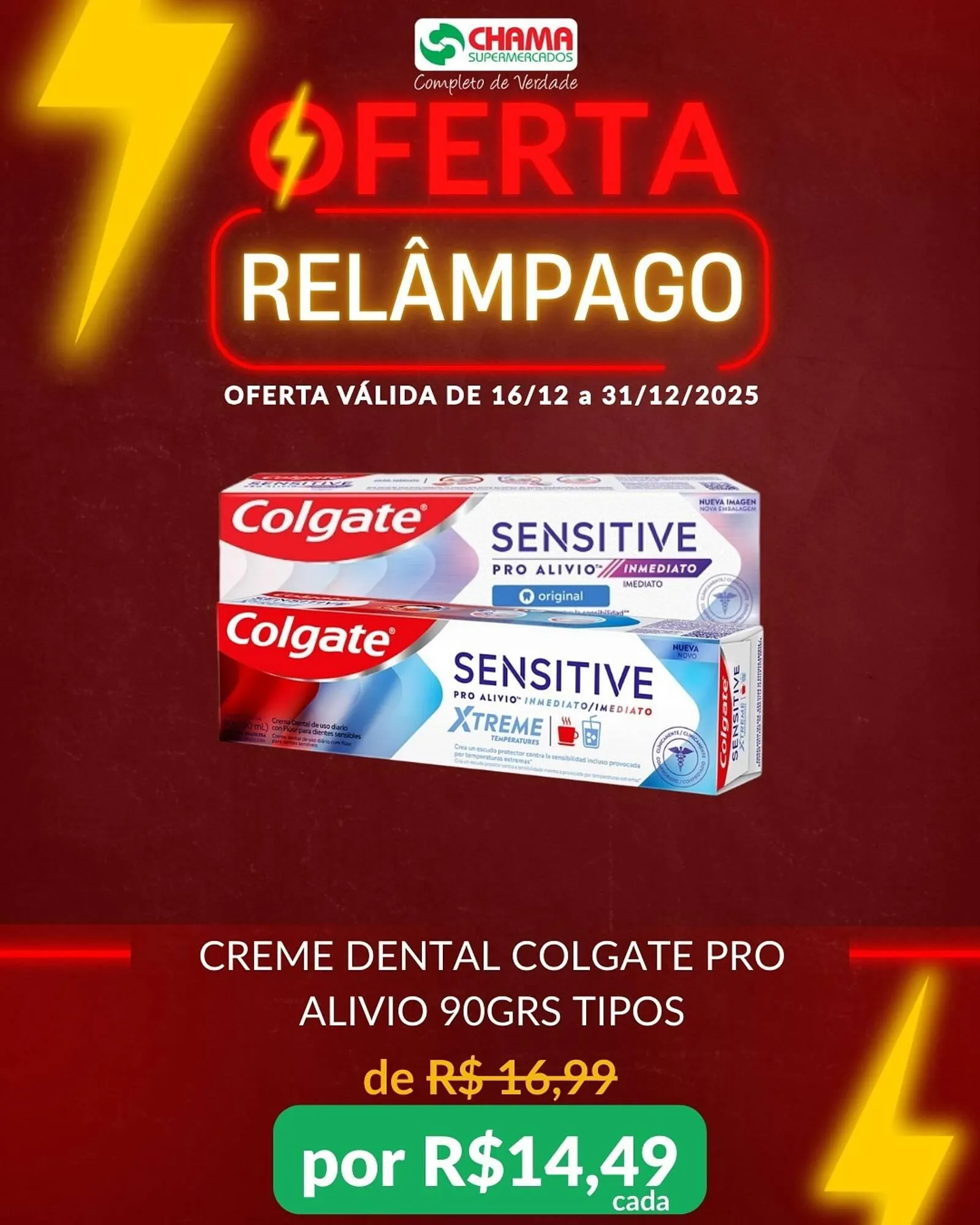 Encarte de Catálogo Chama Supermercados 17 de dezembro até 31 de dezembro 2025 - Pagina 2