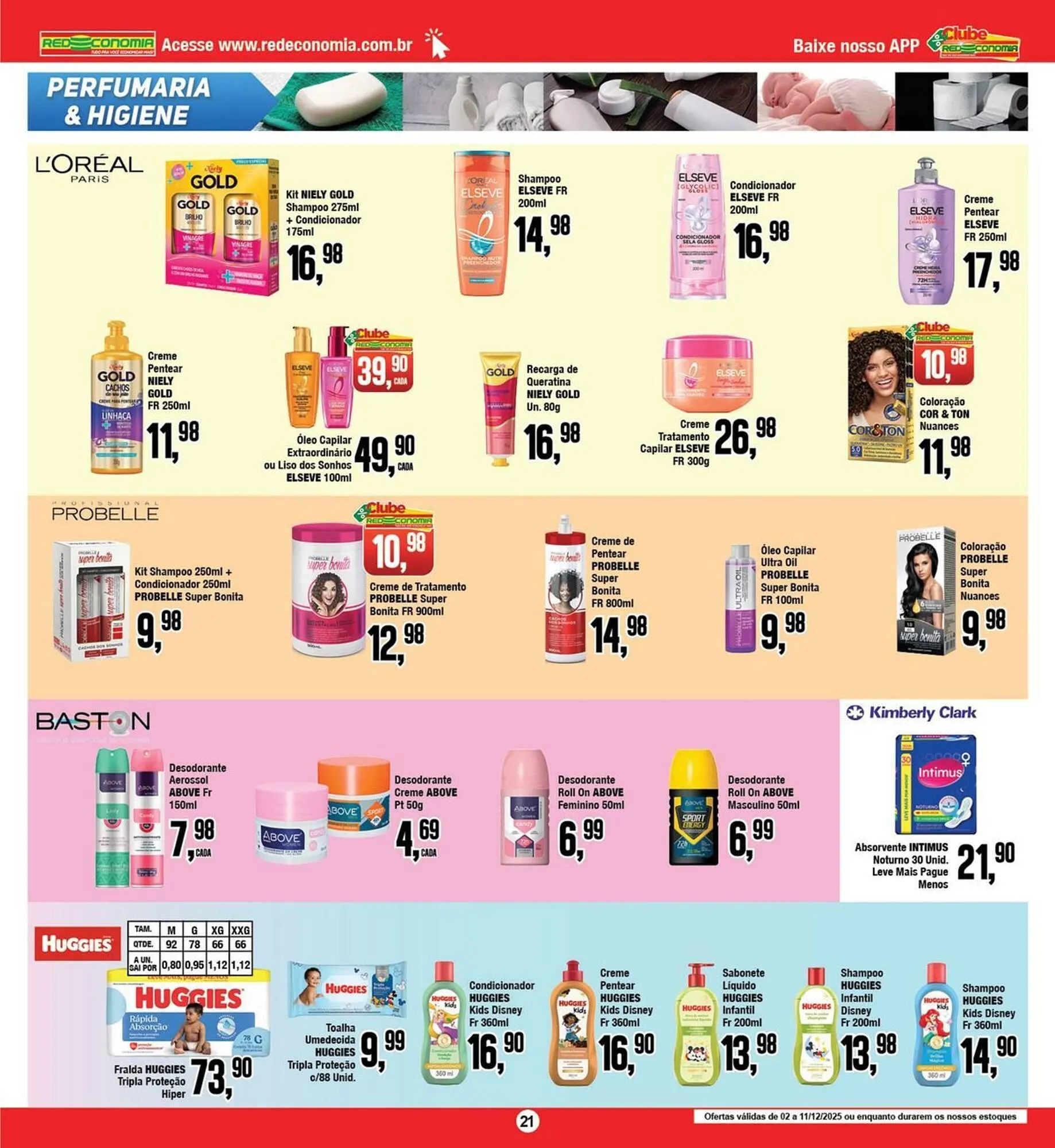 Encarte de Encarte Rede Economia 4 de dezembro até 11 de dezembro 2025 - Pagina 21