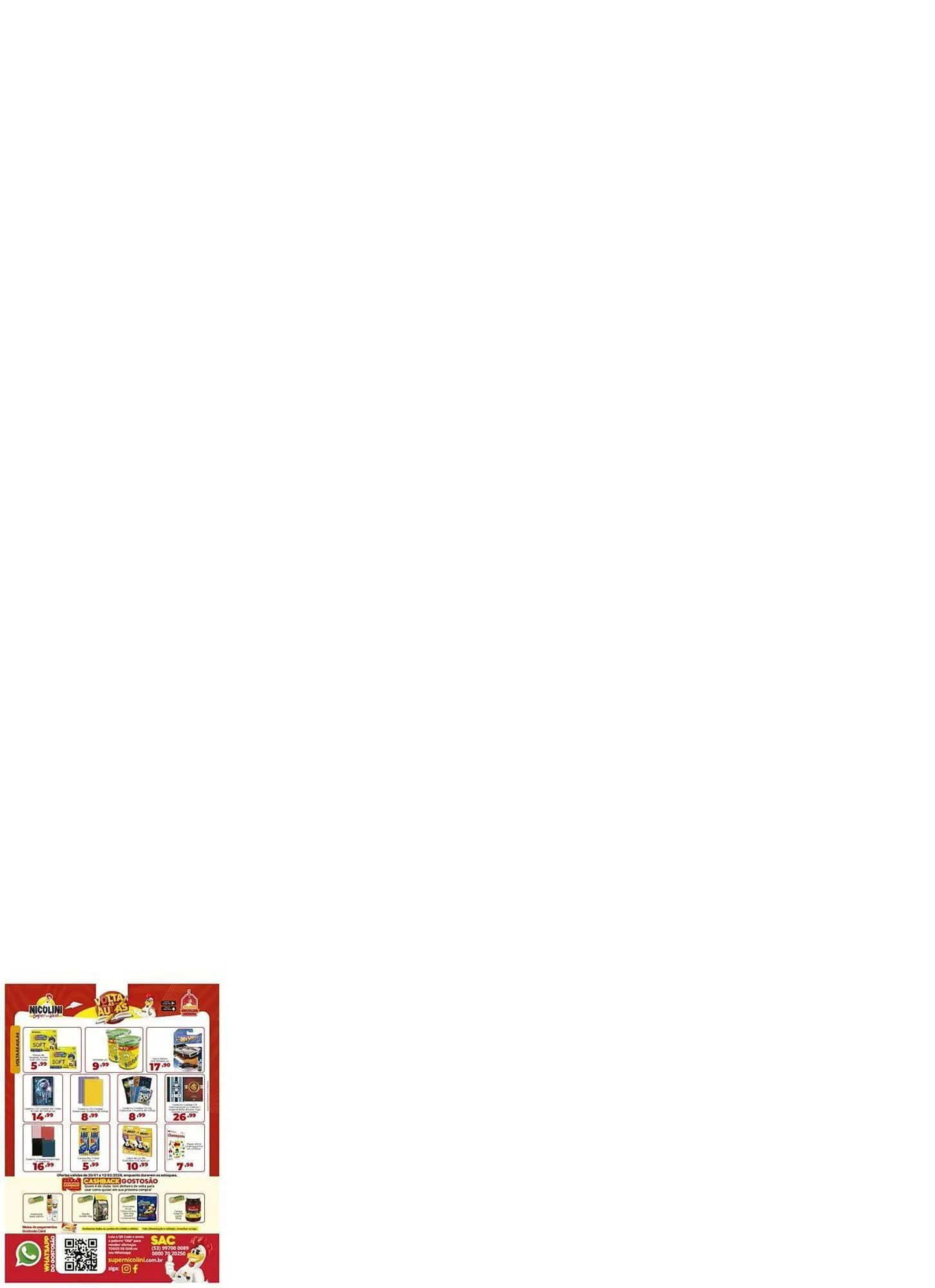 Encarte de Catálogo Super Nicolini 30 de janeiro até 12 de fevereiro 2026 - Pagina 8