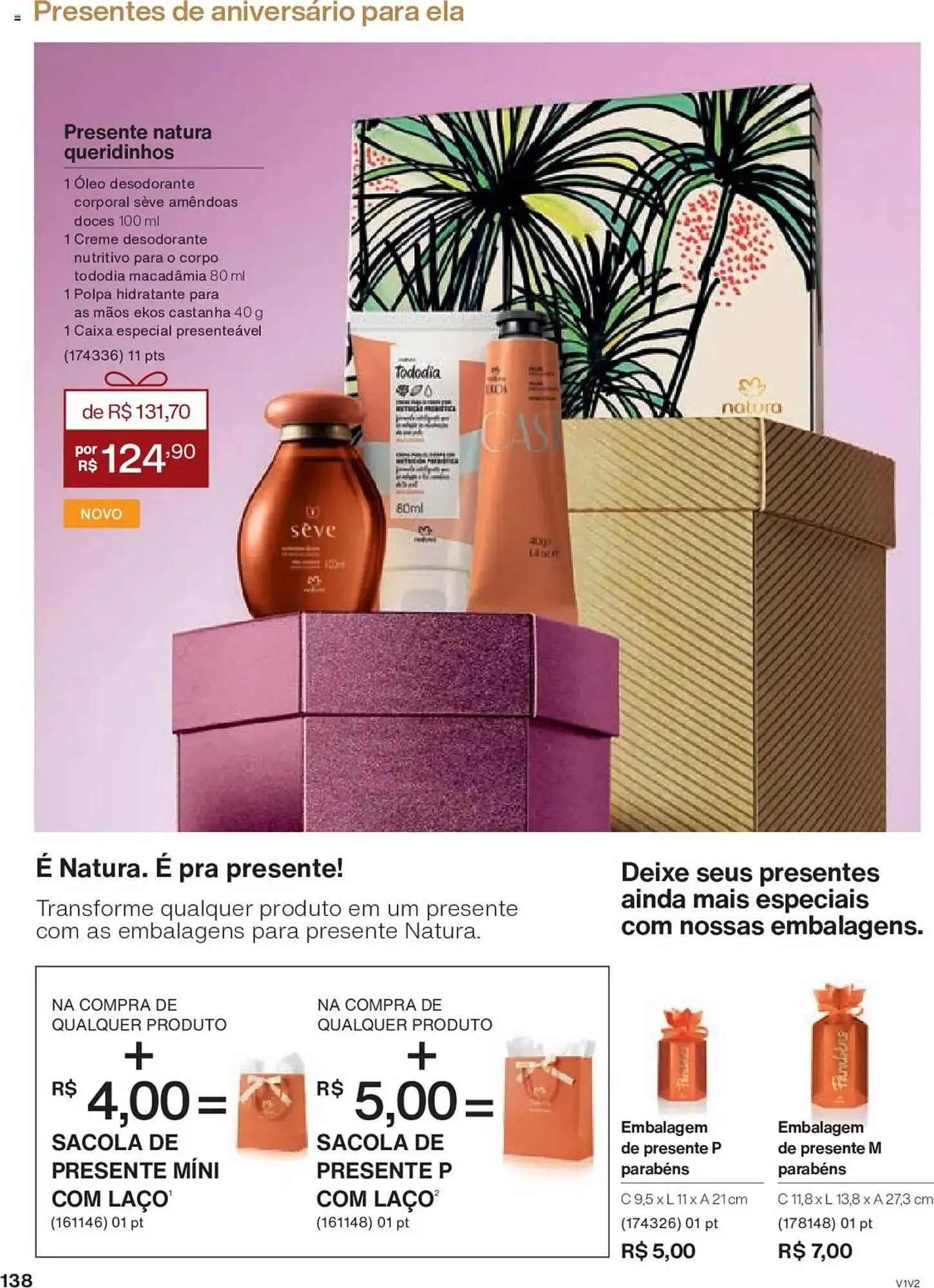Encarte de Catálogo Natura 28 de julho até 19 de agosto 2025 - Pagina 138