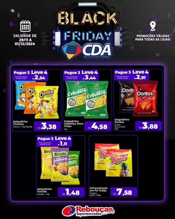 Encarte de Encarte Rebouças Supermercados 29 de novembro até 30 de novembro 2024 - Pagina 5