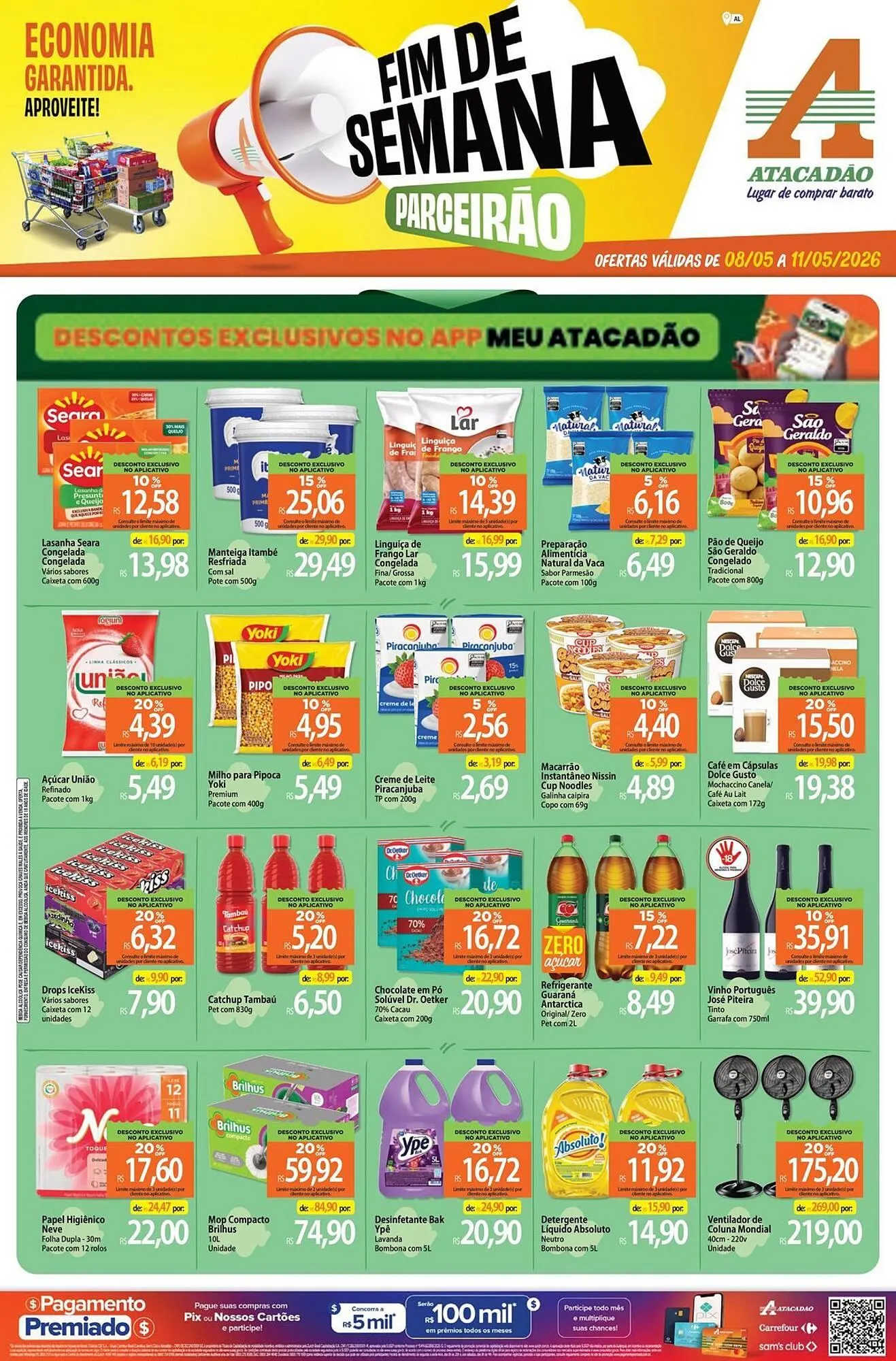 Encarte de Folheto Atacadão 11 de maio até 11 de maio 2026 - Pagina 1