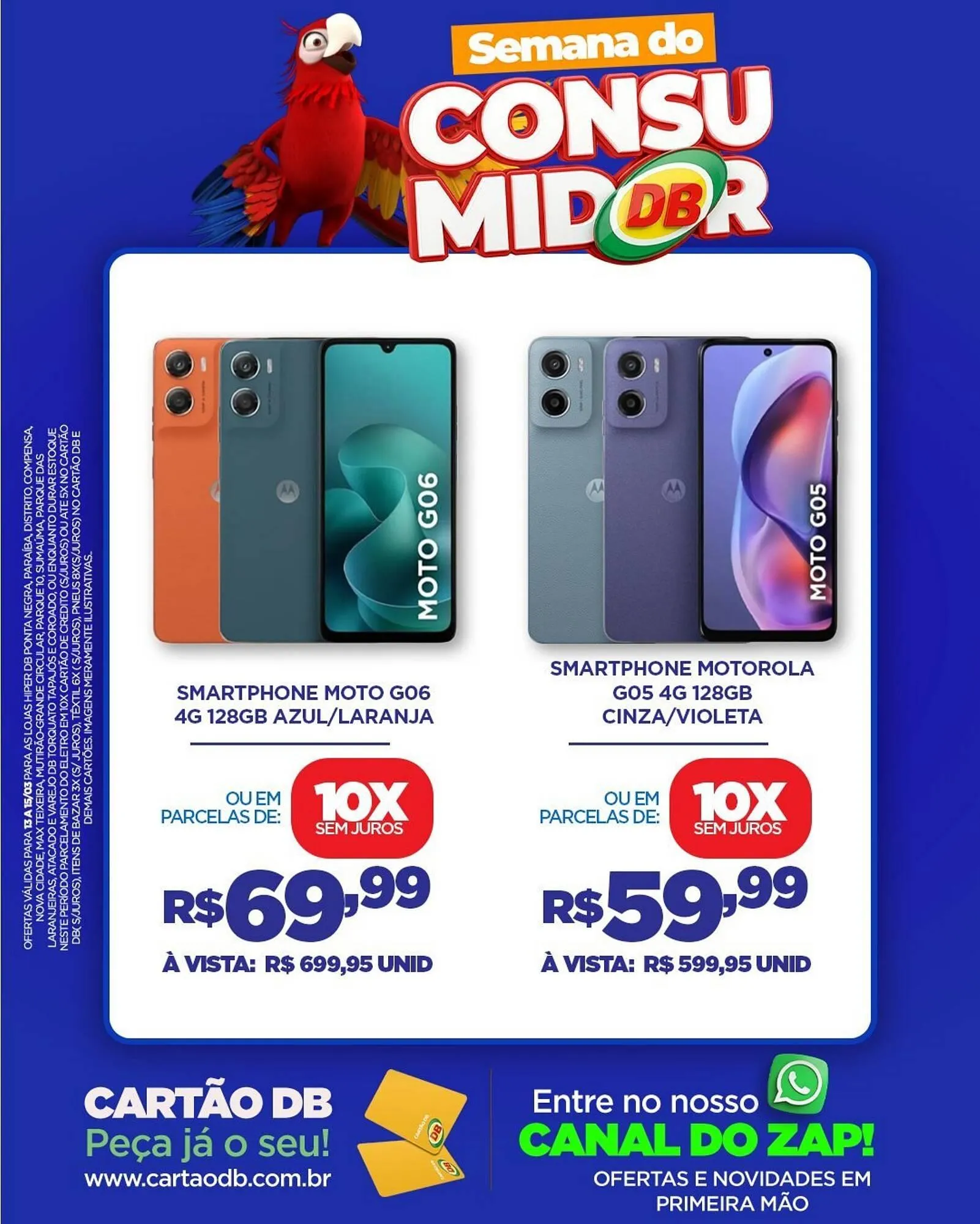 Encarte de Catálogo DB Supermercados 13 de março até 15 de março 2026 - Pagina 14