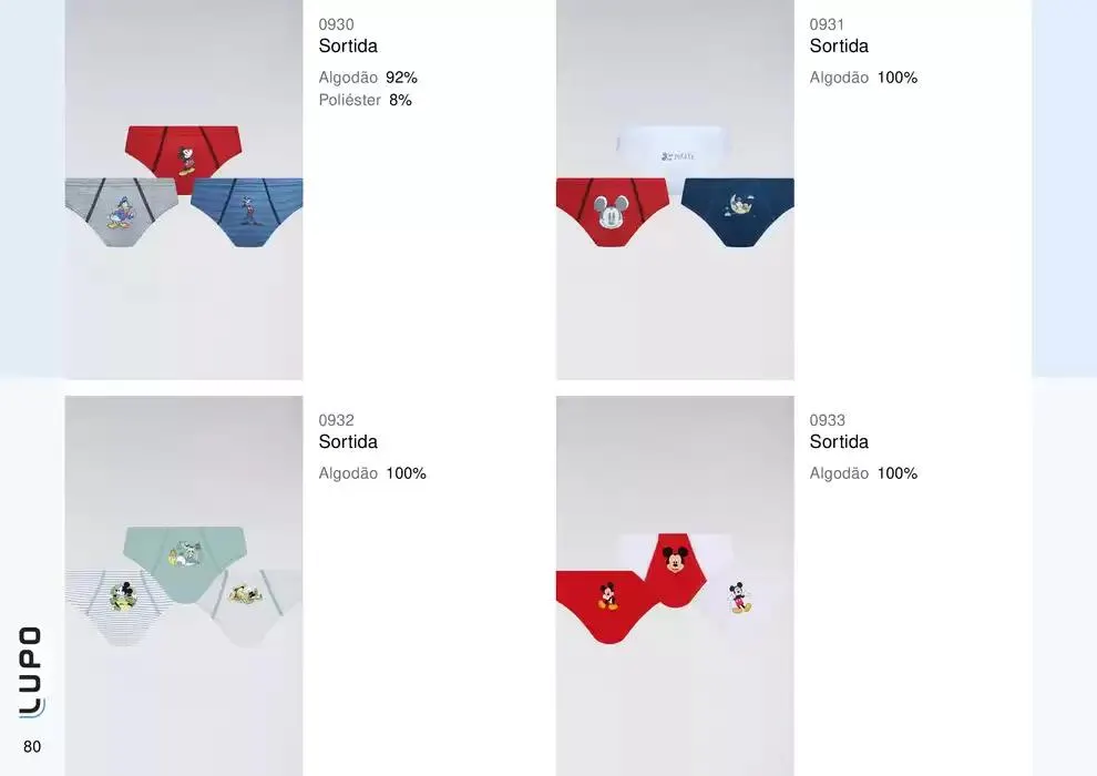 Encarte de Catálogo Underwear Kids 27 de fevereiro até 30 de junho 2025 - Pagina 96