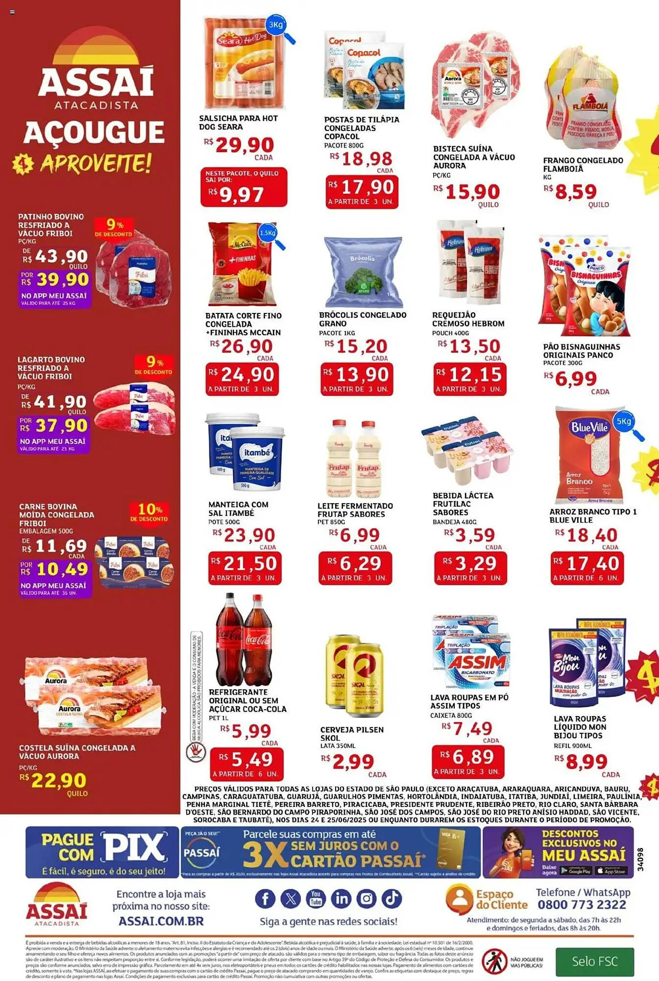Encarte de Catálogo Assaí Atacadista 24 de junho até 26 de junho 2025 - Pagina 2