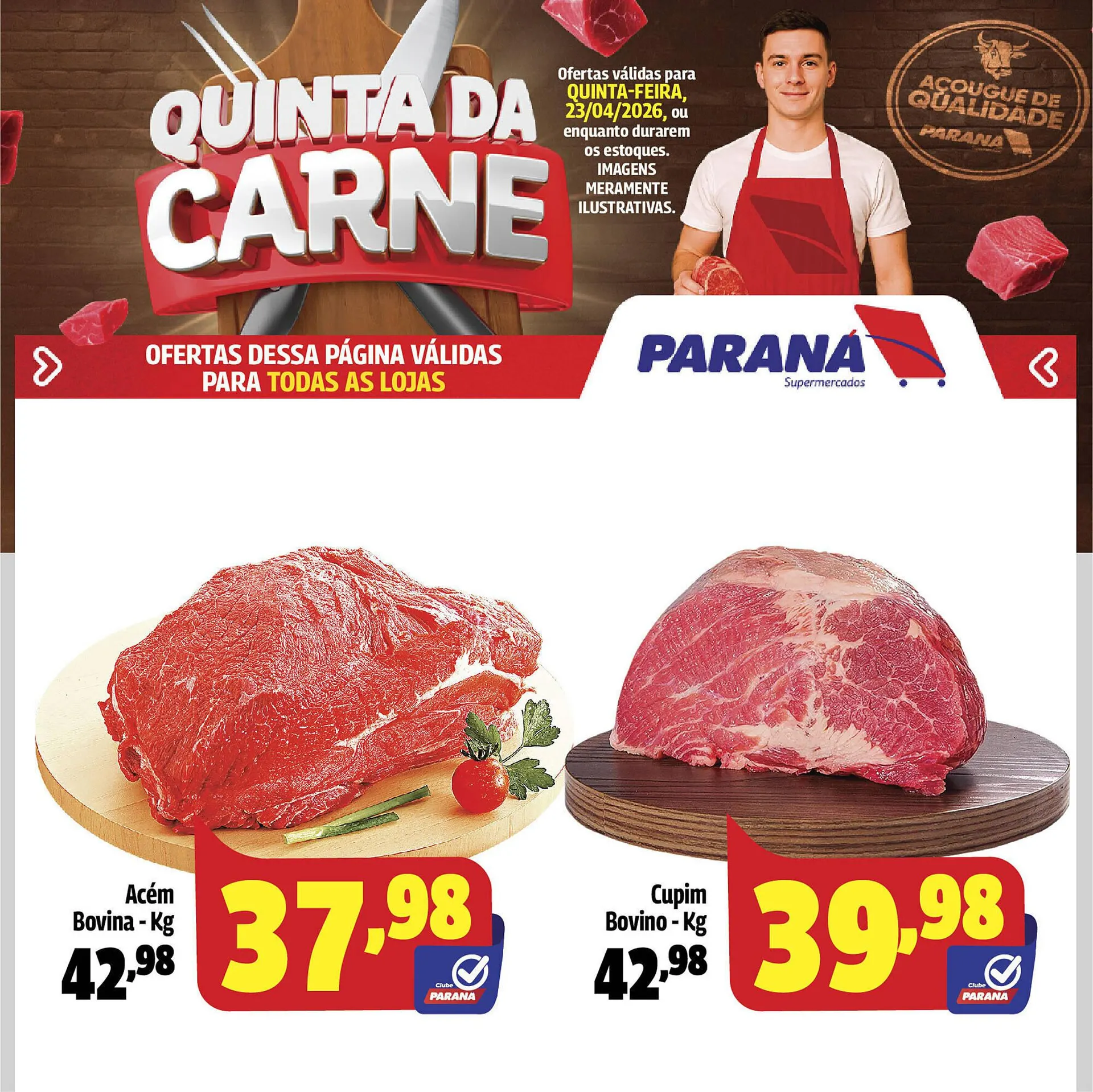 Encarte de Folheto Supermercado Paraná 23 de abril até 23 de abril 2026 - Pagina 3