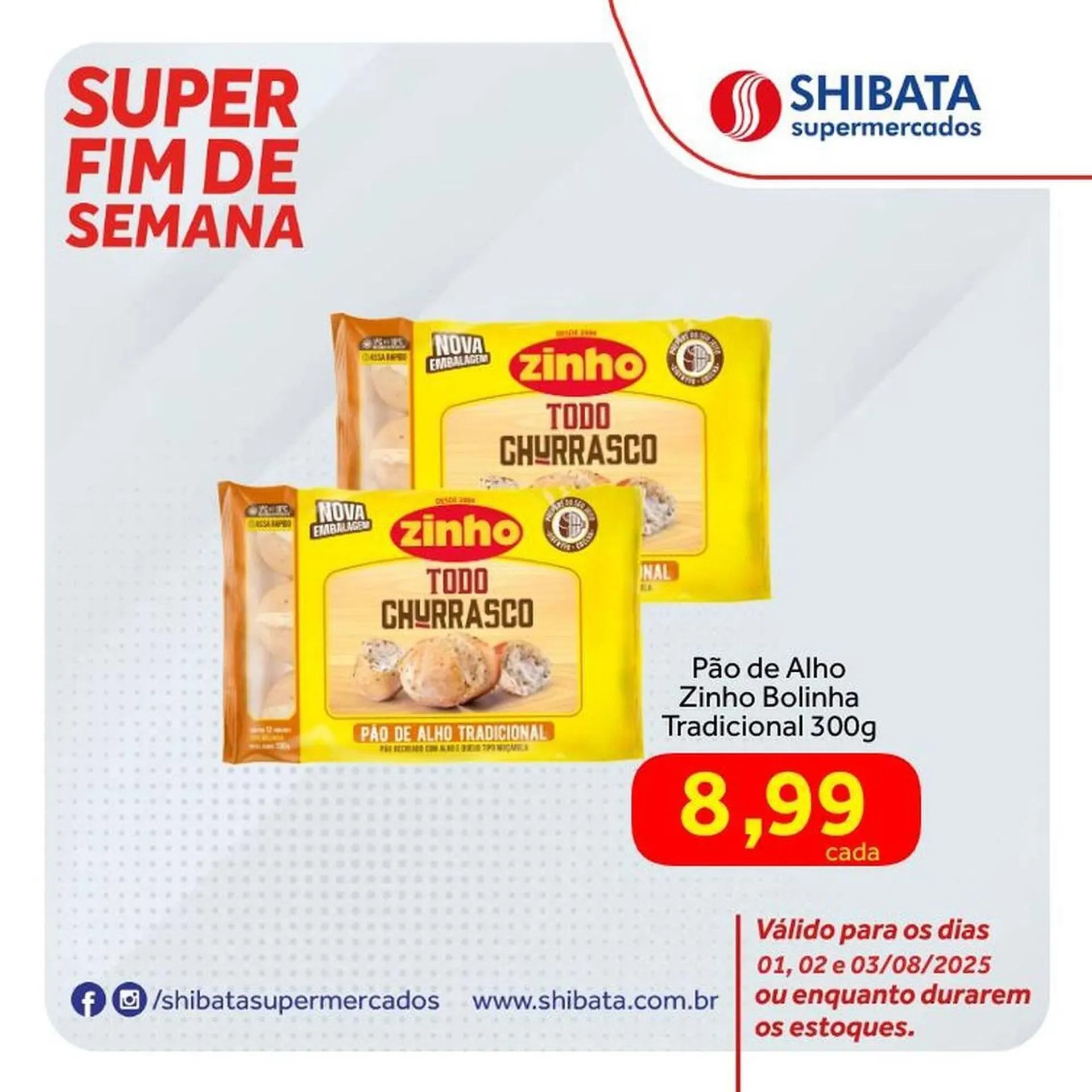 Encarte de Catálogo Shibata Supermercados 1 de agosto até 3 de agosto 2025 - Pagina 2
