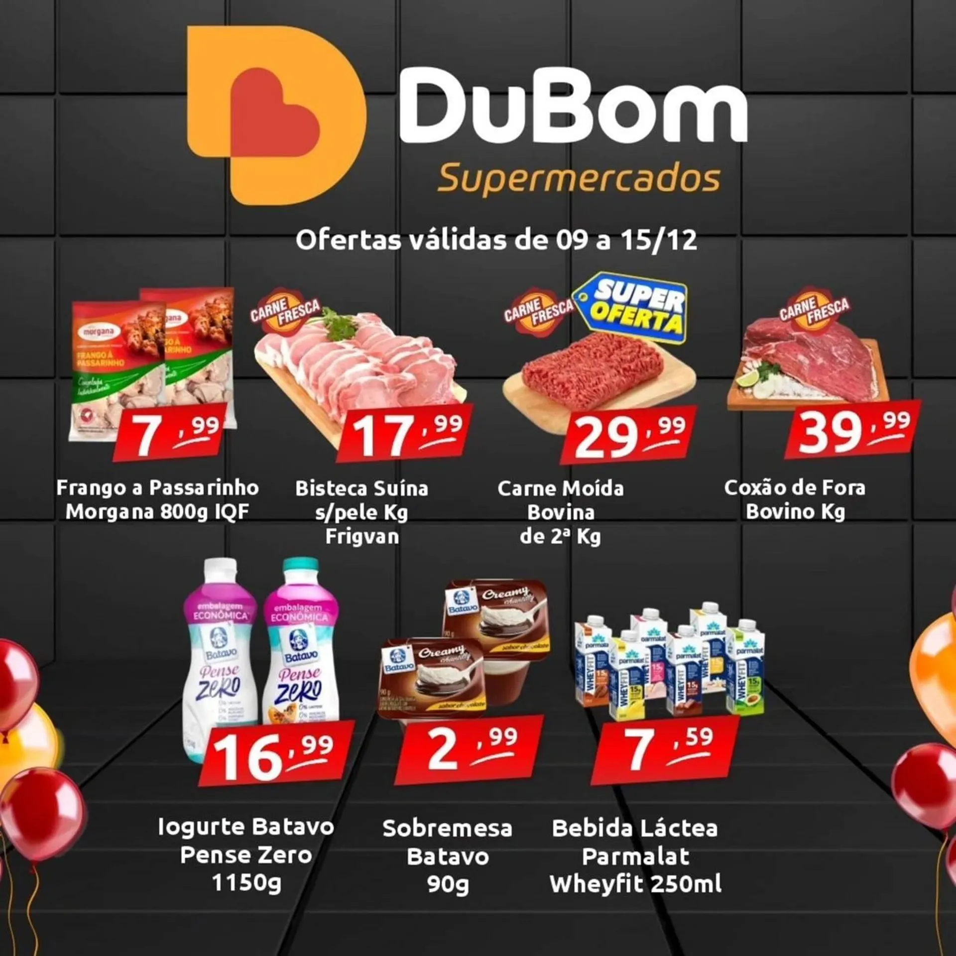 Encarte de Catálogo Dubom Supermercados 9 de dezembro até 15 de dezembro 2026 - Pagina 1