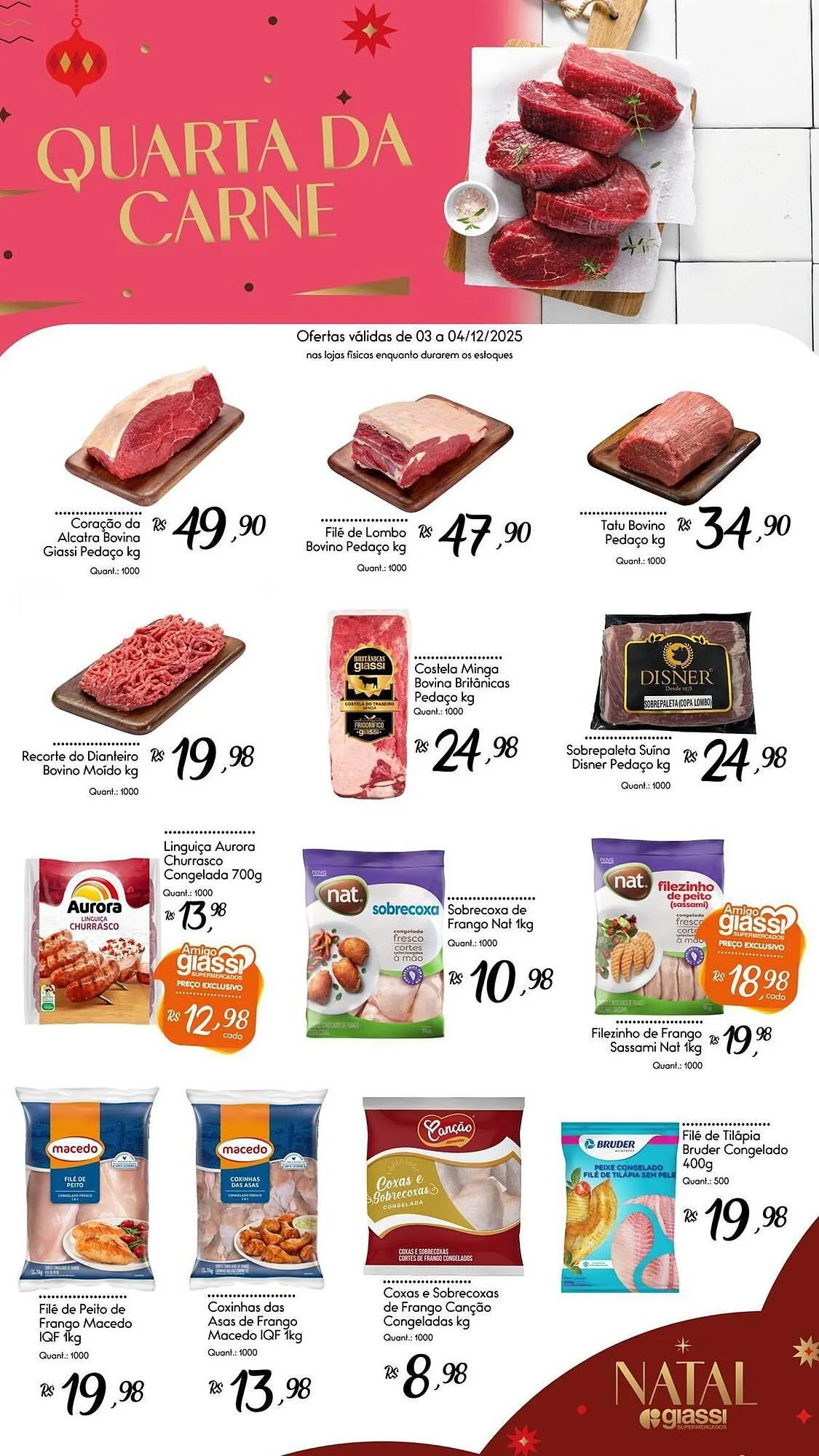 Encarte Giassi Supermercados - 1