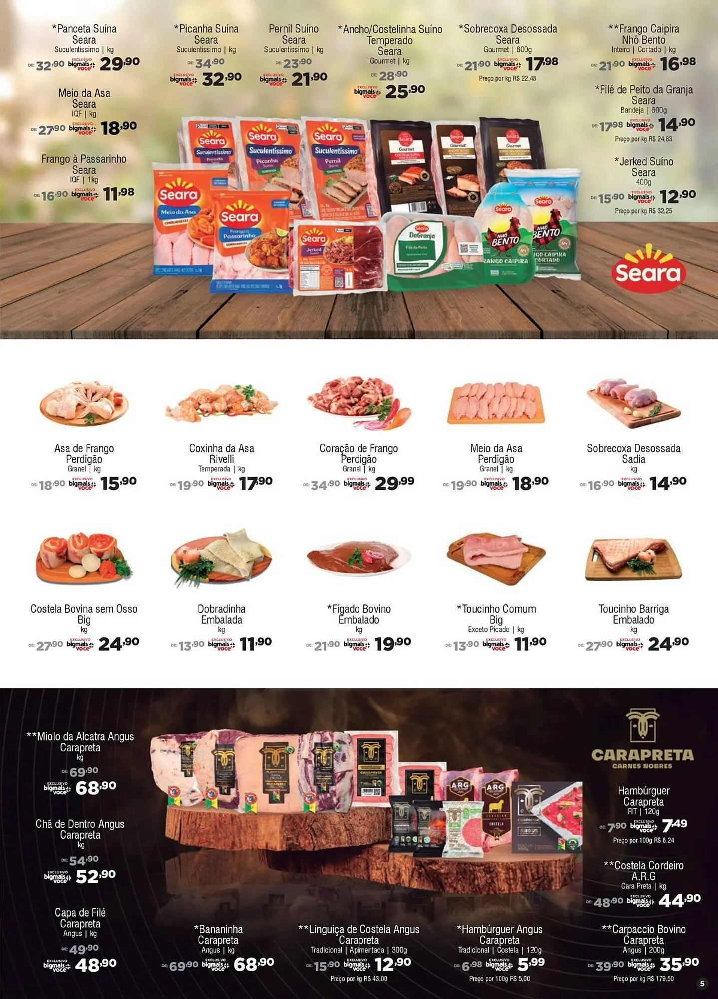 Encarte de Catálogo Big Mais Supermercados 7 de janeiro até 27 de janeiro 2026 - Pagina 5