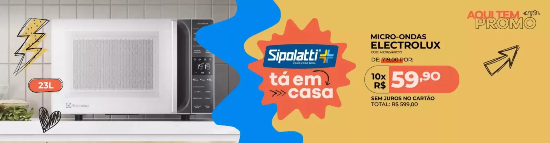 Encarte de Sipolatti ta em casa ! 17 de abril até 1 de maio 2025 - Pagina 1