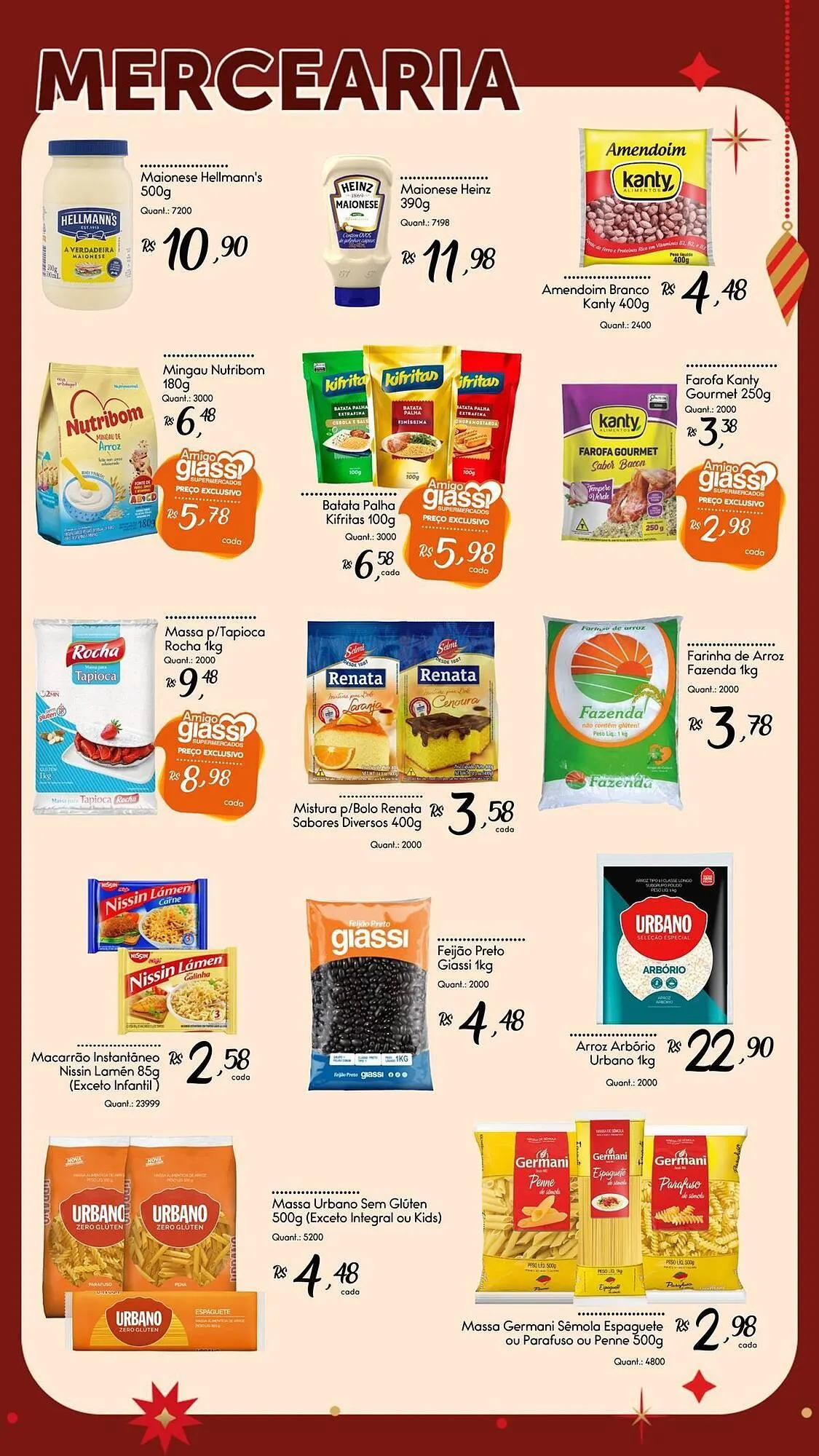 Encarte de Encarte Giassi Supermercados 21 de novembro até 4 de dezembro 2025 - Pagina 8