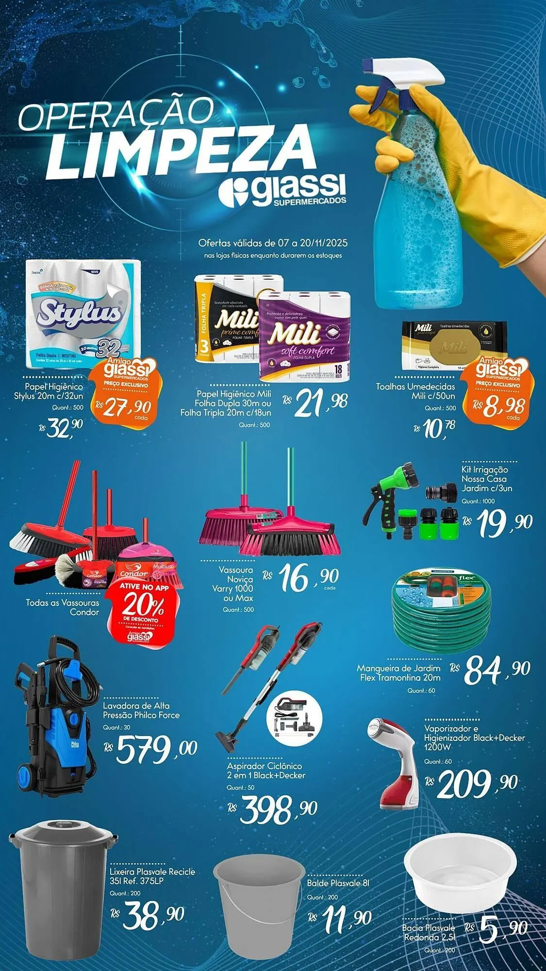 Encarte de Encarte Giassi Supermercados 7 de novembro até 20 de novembro 2025 - Pagina 3