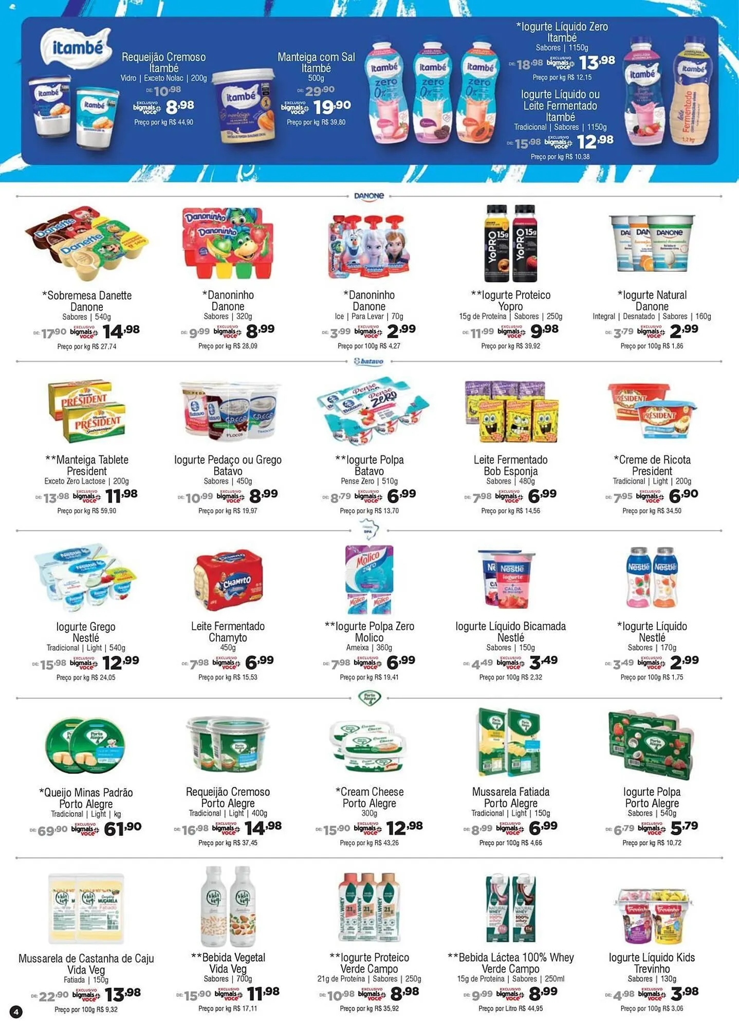 Encarte de Catálogo Big Mais Supermercados 7 de janeiro até 27 de janeiro 2026 - Pagina 4