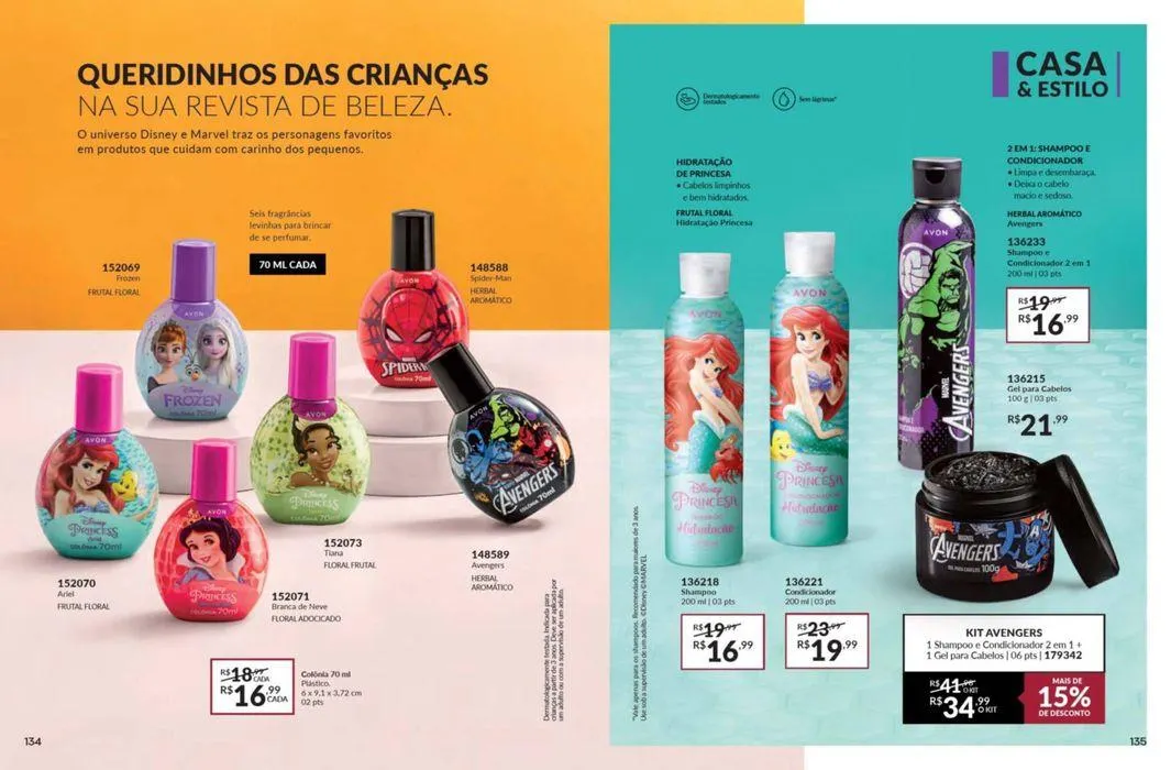 Encarte de Avon Cosméticos  13 de setembro até 30 de setembro 2024 - Pagina 64
