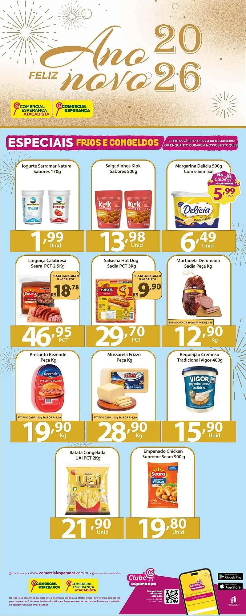 Encarte de Folheto Comercial Esperança 2 de janeiro até 8 de janeiro 2026 - Pagina 1