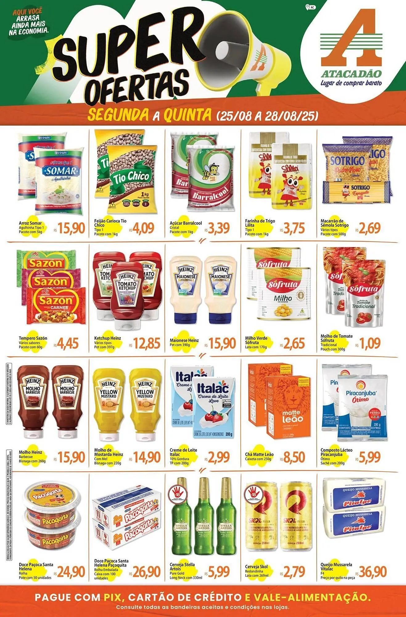 Encarte de Catálogo Atacadão 26 de agosto até 28 de agosto 2025 - Pagina 1
