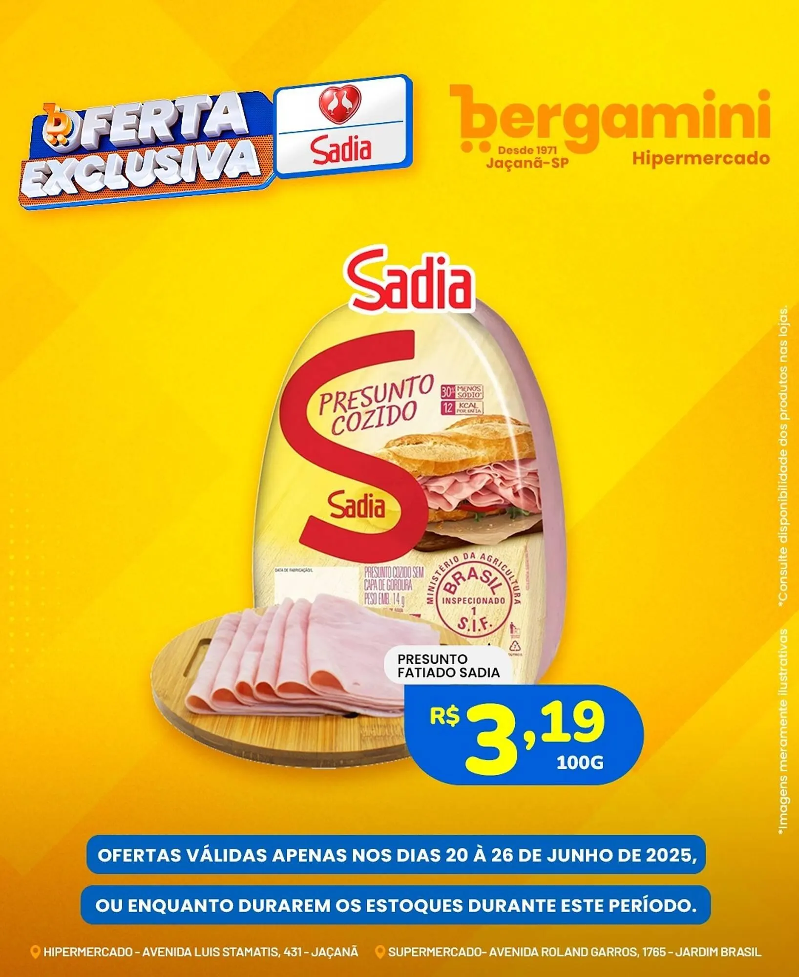 Encarte de Catálogo Supermercado Bergamini 20 de junho até 26 de junho 2025 - Pagina 2