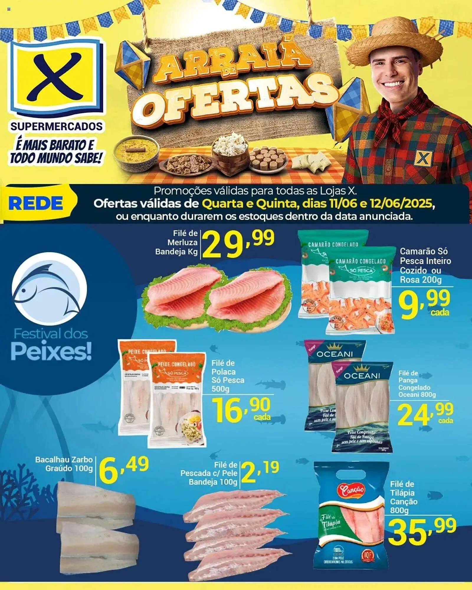 Encarte de Catálogo X Supermercados 11 de junho até 13 de junho 2025 - Pagina 4