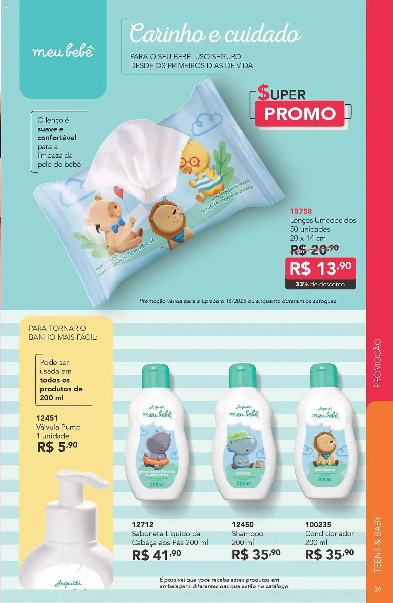 Encarte de Catálogo Jequiti 11 de novembro até 9 de dezembro 2025 - Pagina 39