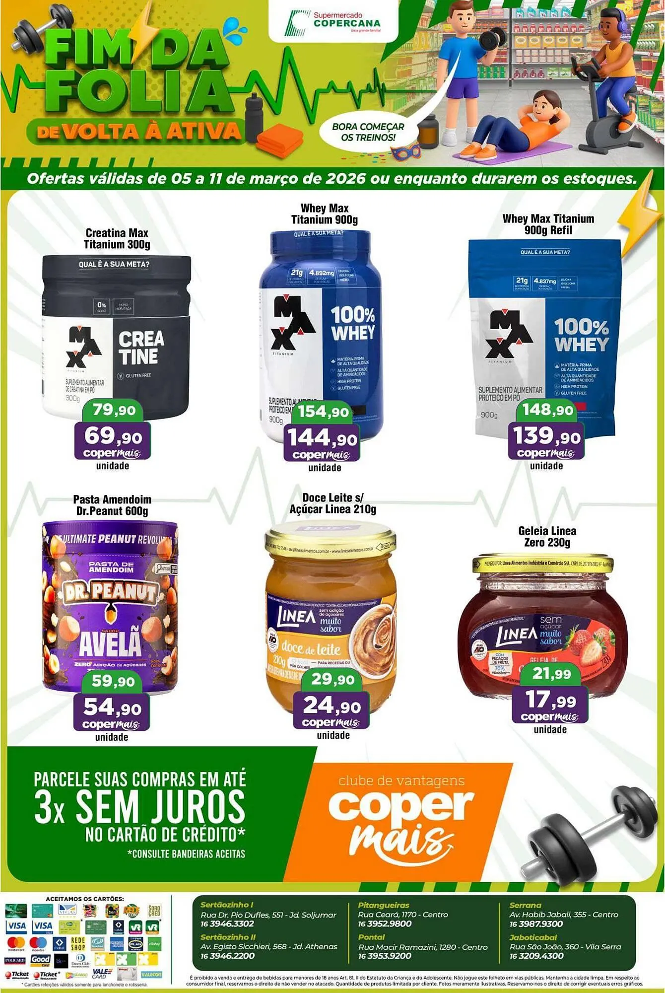 Encarte de Tabloide Copercana 5 de março até 11 de março 2026 - Pagina 1