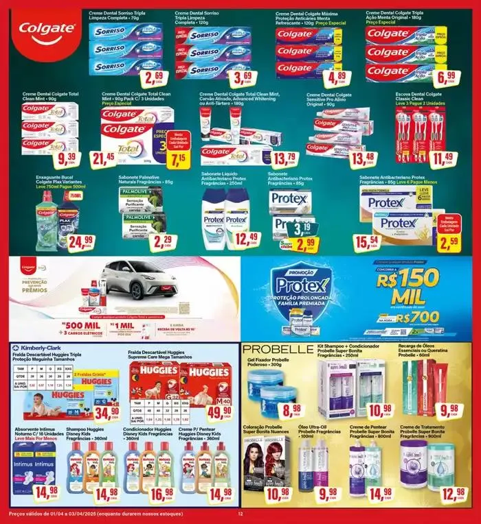 Encarte de Ofertas especiais atraentes para todos 1 de abril até 3 de abril 2025 - Pagina 12
