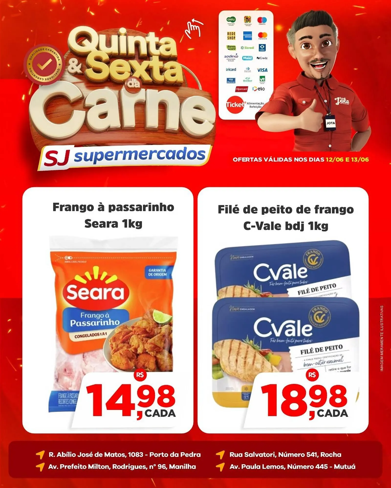 Encarte de Catálogo Sj Supermercados 12 de junho até 13 de junho 2025 - Pagina 5