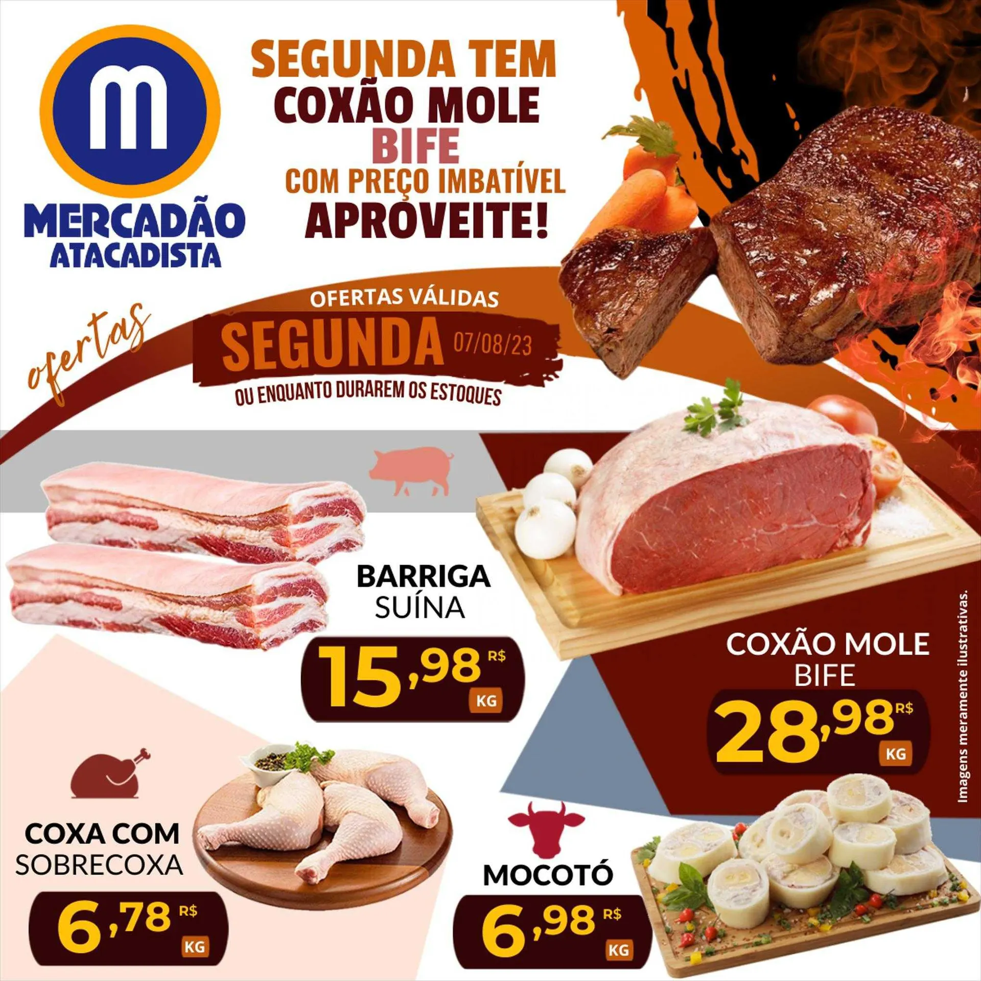Mercadão Atacadista Folheto - 1