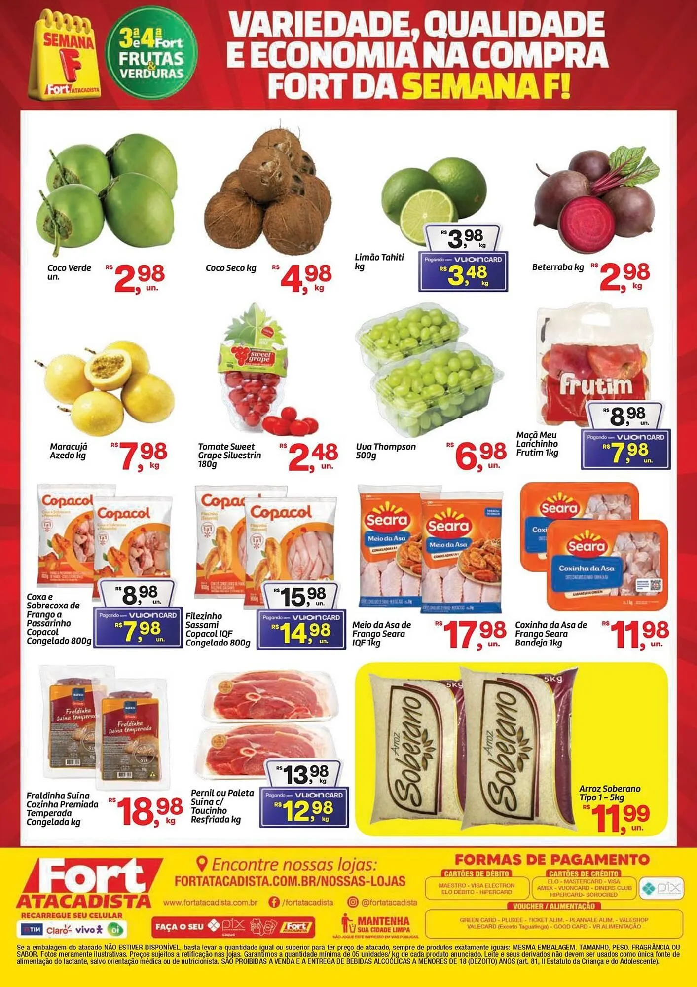 Encarte de Tabloide Fort Atacadista 4 de novembro até 5 de novembro 2025 - Pagina 2
