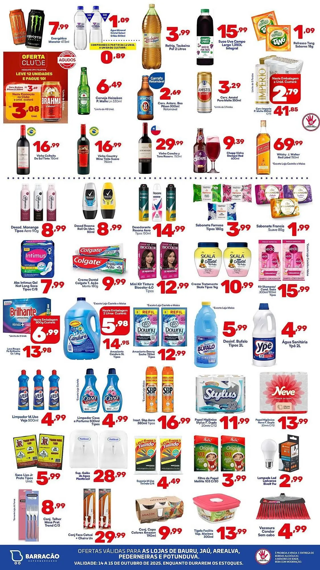 Encarte de Catálogo Barracão Supermercado 14 de outubro até 15 de outubro 2025 - Pagina 4