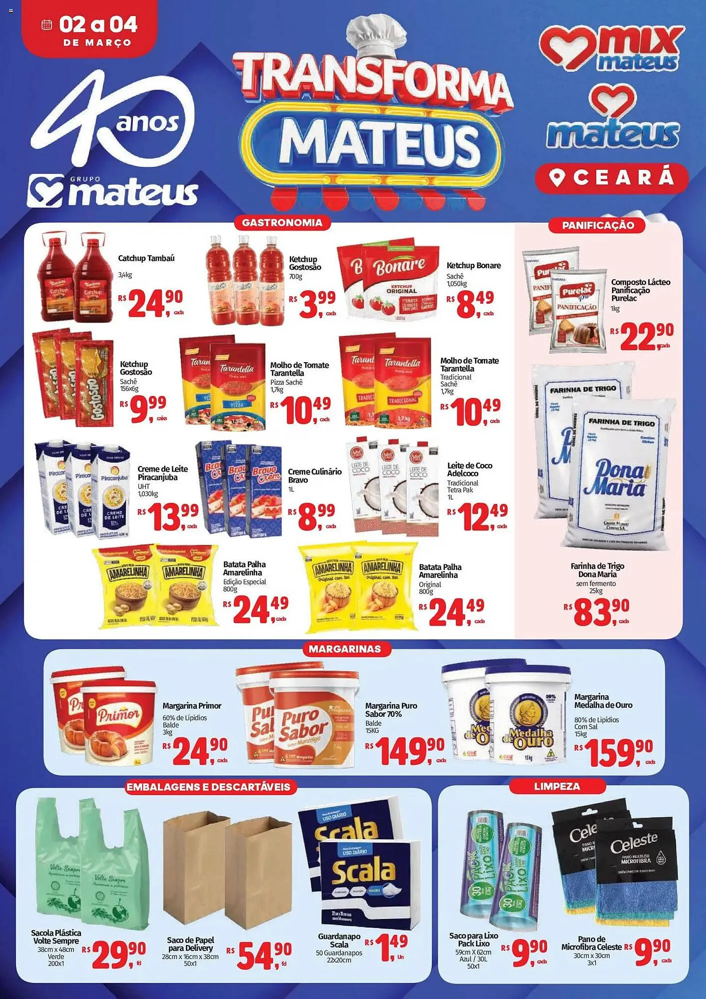 Encarte de Catálogo Supermercados Mateus 2 de março até 5 de março 2026 - Pagina 1