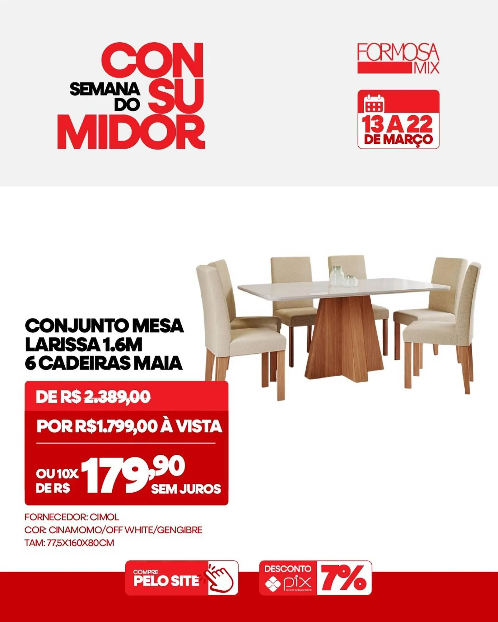 Encarte de Catálogo Grupo Formosa 16 de março até 22 de março 2026 - Pagina 6