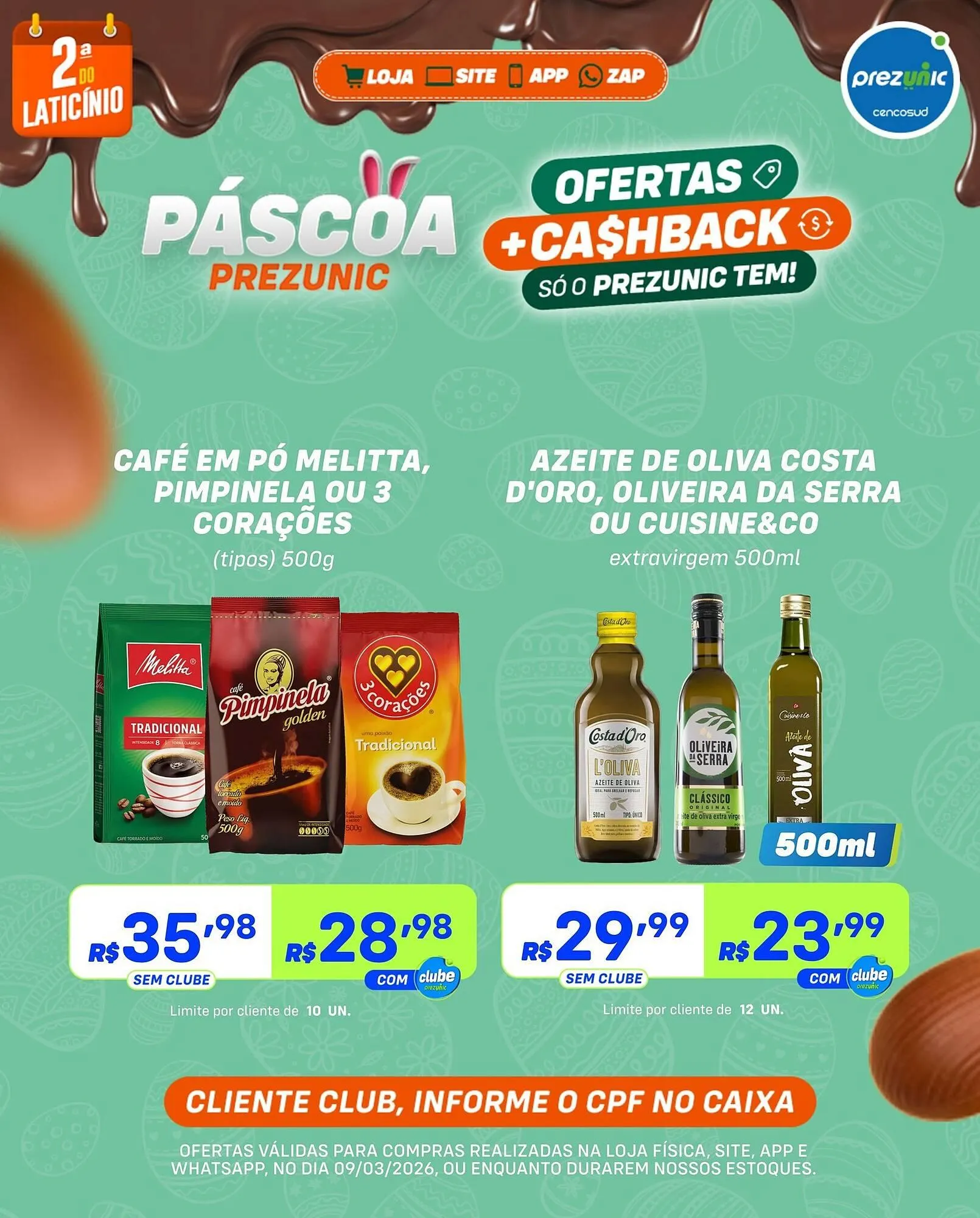 Encarte de Encarte Prezunic 9 de março até 9 de março 2026 - Pagina 5