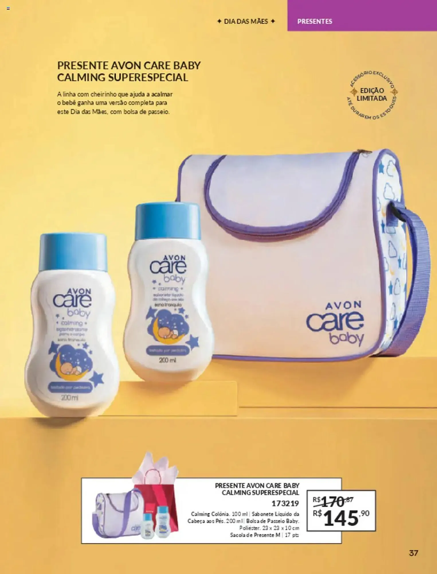 Encarte de Catálogo Avon 10 de março até 30 de junho 2025 - Pagina 37