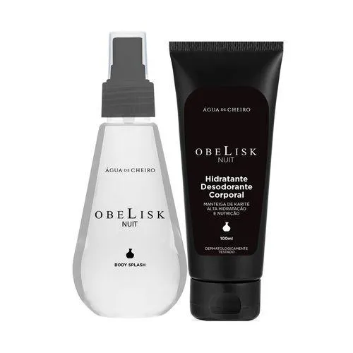Kit Obelisk Nuit (Body Splash 240ml + Body Lotion 100ml)