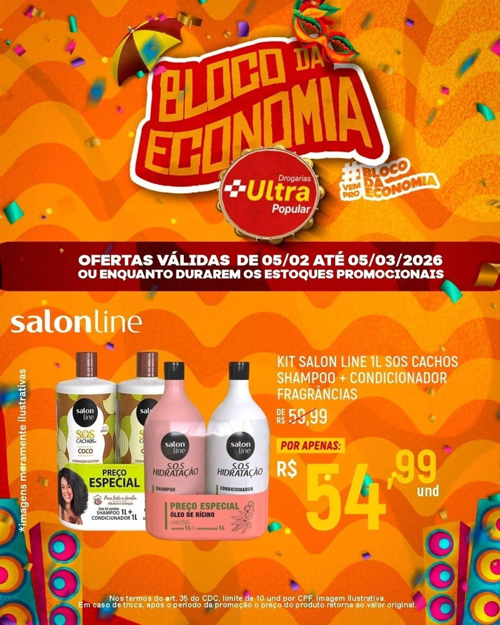 Encarte de Catálogo Drogarias Ultra Popular 5 de fevereiro até 5 de março 2026 - Pagina 5