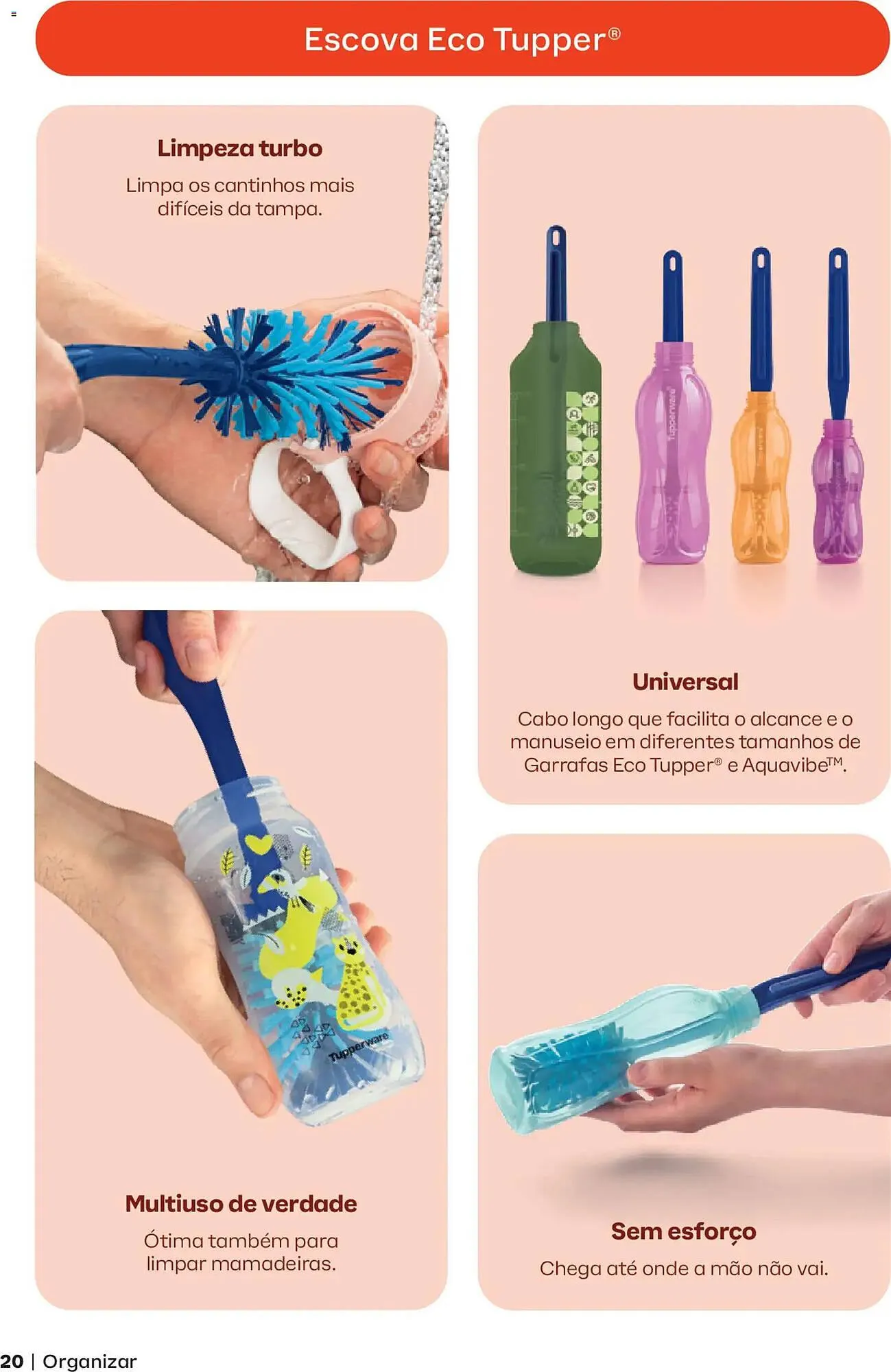 Encarte de Catálogo Tupperware 1 de abril até 30 de abril 2026 - Pagina 20