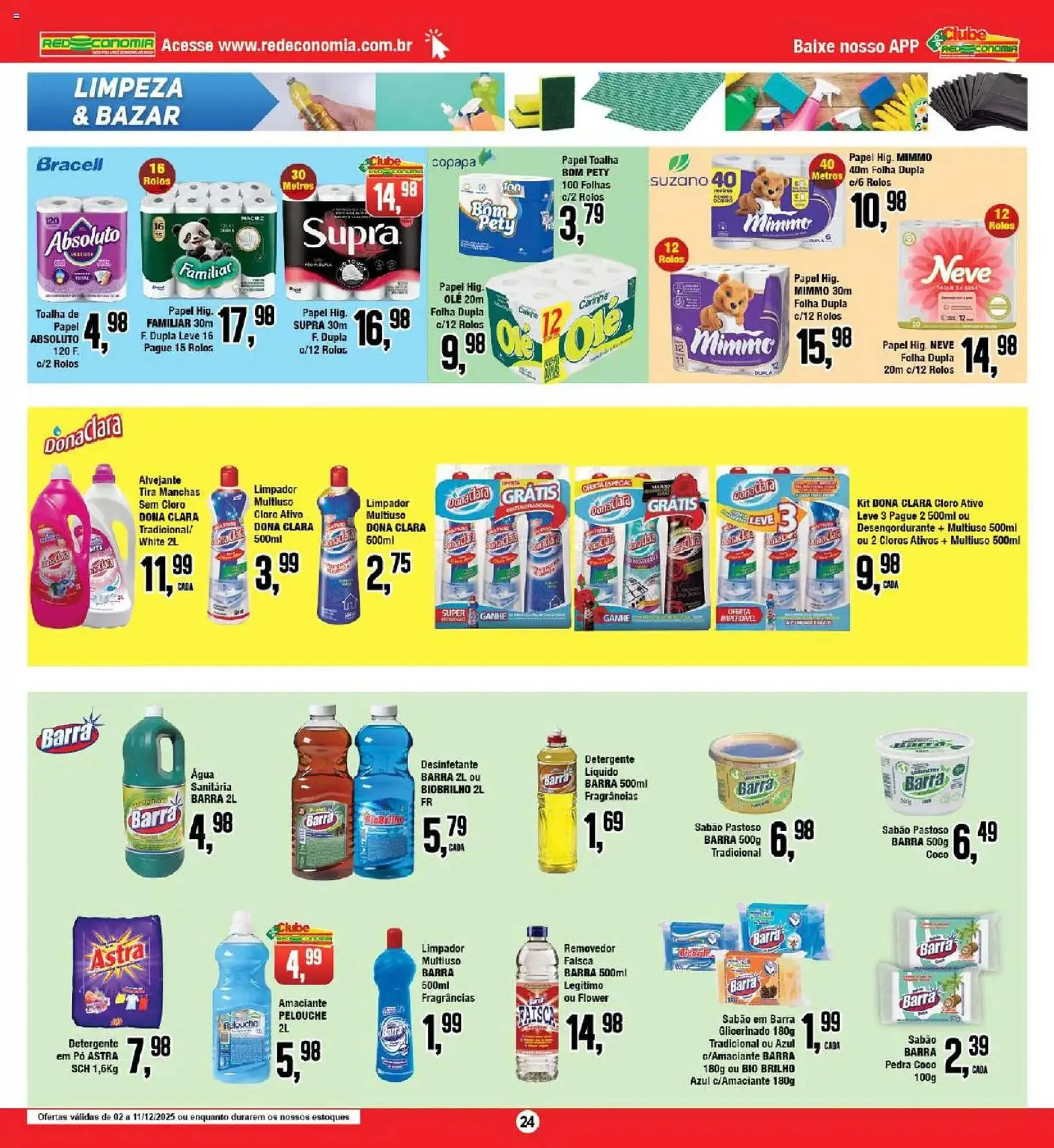 Encarte de Encarte Redeconomia 2 de dezembro até 11 de dezembro 2025 - Pagina 24