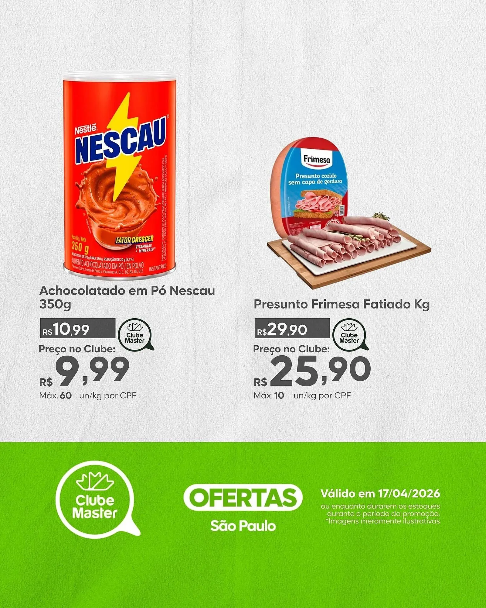 Encarte de Folheto Master Supermercados 17 de abril até 17 de abril 2026 - Pagina 3