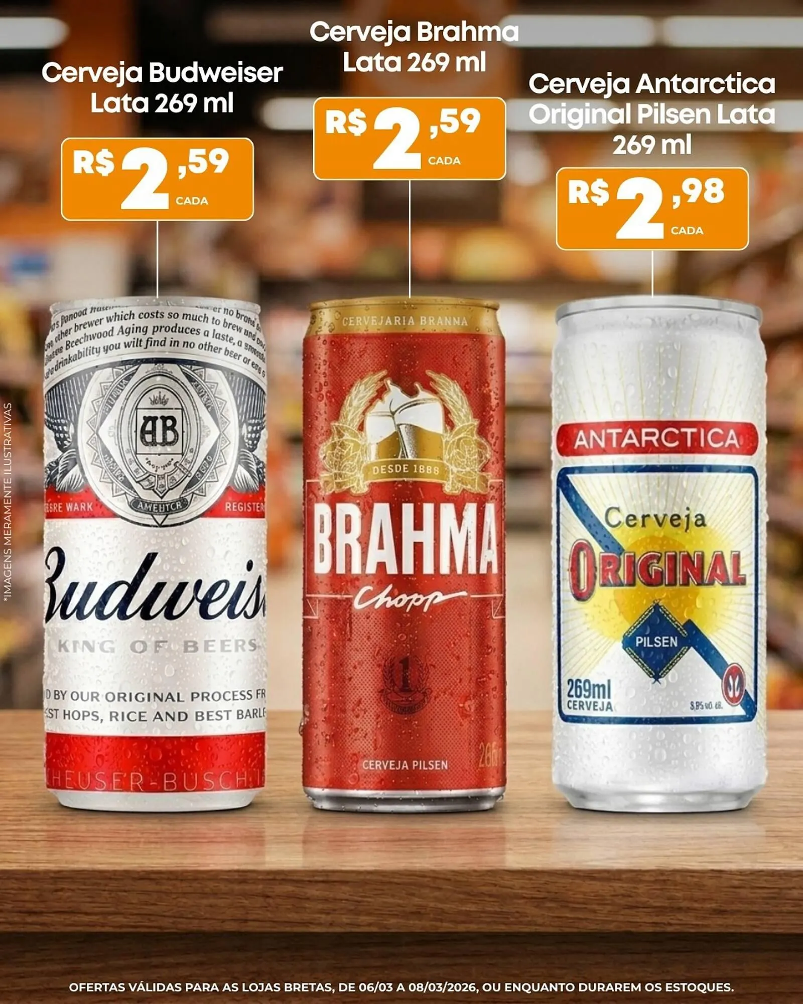 Encarte de Catálogo Supermercados Bretas 6 de março até 8 de março 2026 - Pagina 1