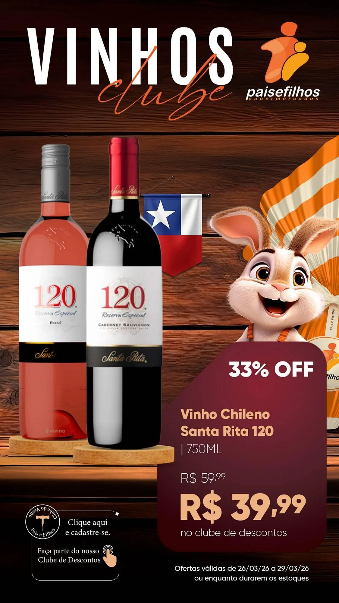 Encarte de Catálogo Pais e Filhos Supermercados 26 de março até 29 de março 2026 - Pagina 5