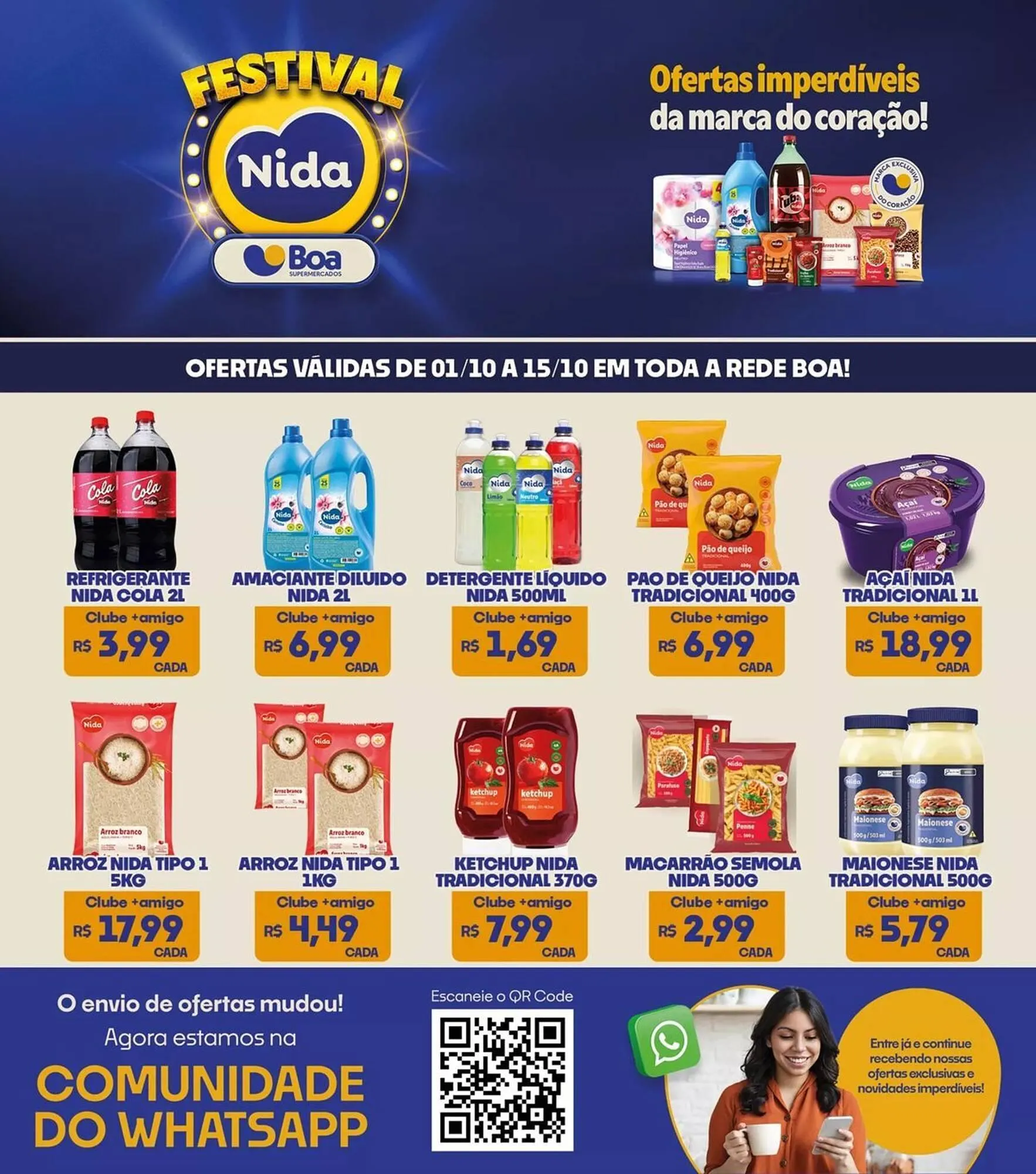 Encarte de Tabloide Boa Supermercados 3 de outubro até 15 de outubro 2025 - Pagina 1