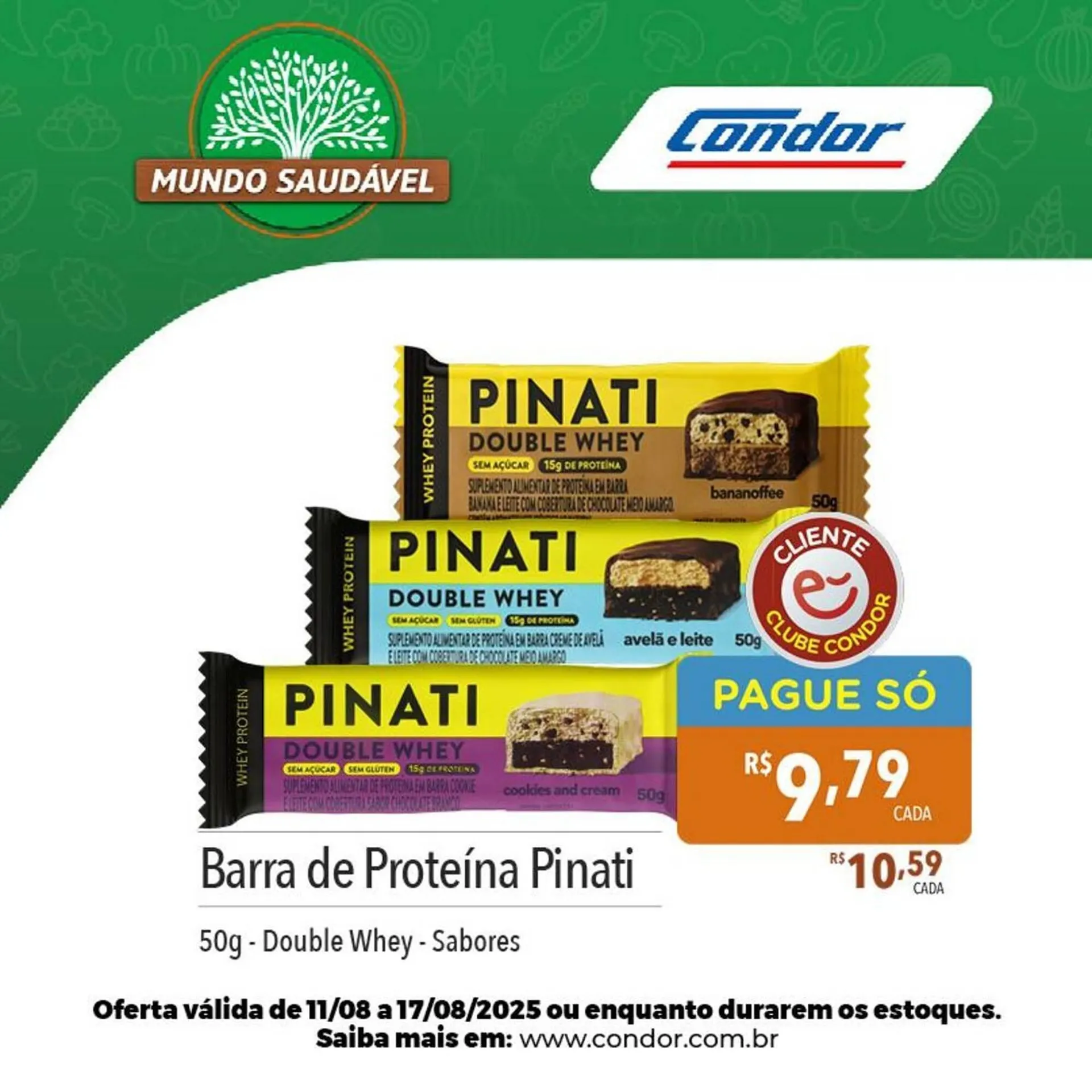 Encarte de Catálogo Supermercados Condor 12 de agosto até 17 de agosto 2025 - Pagina 1