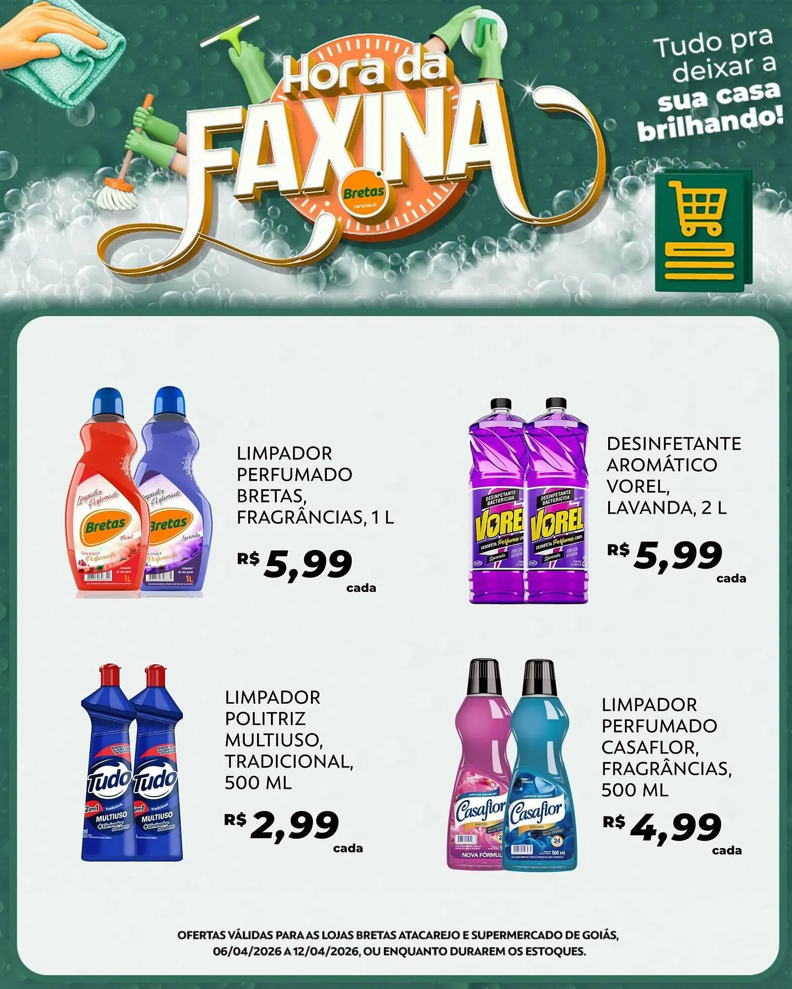 Encarte de Catálogo Supermercados Bretas 7 de abril até 12 de abril 2026 - Pagina 5